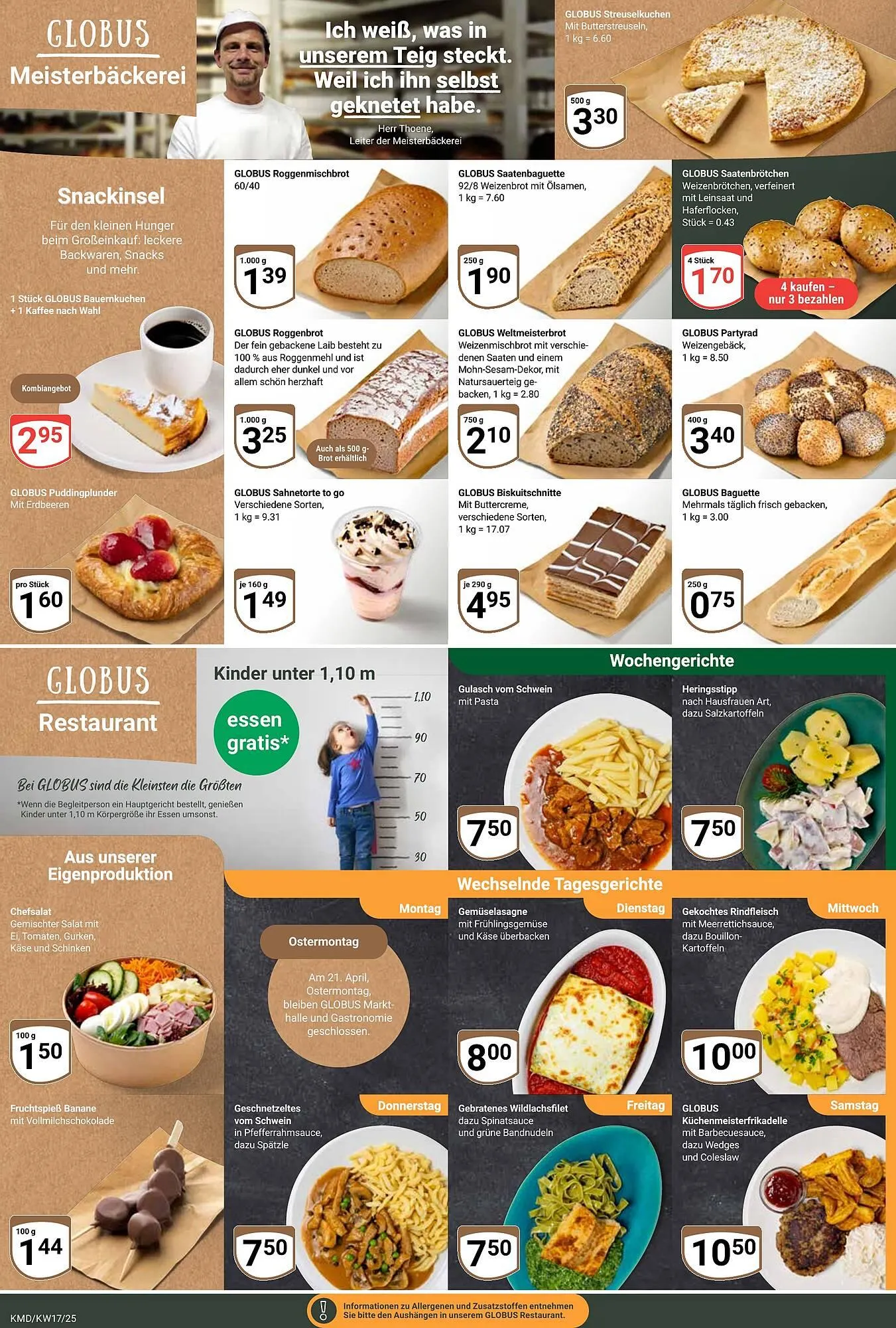 Globus Prospekt von 21. April bis 26. April 2025 - Prospekt seite 5