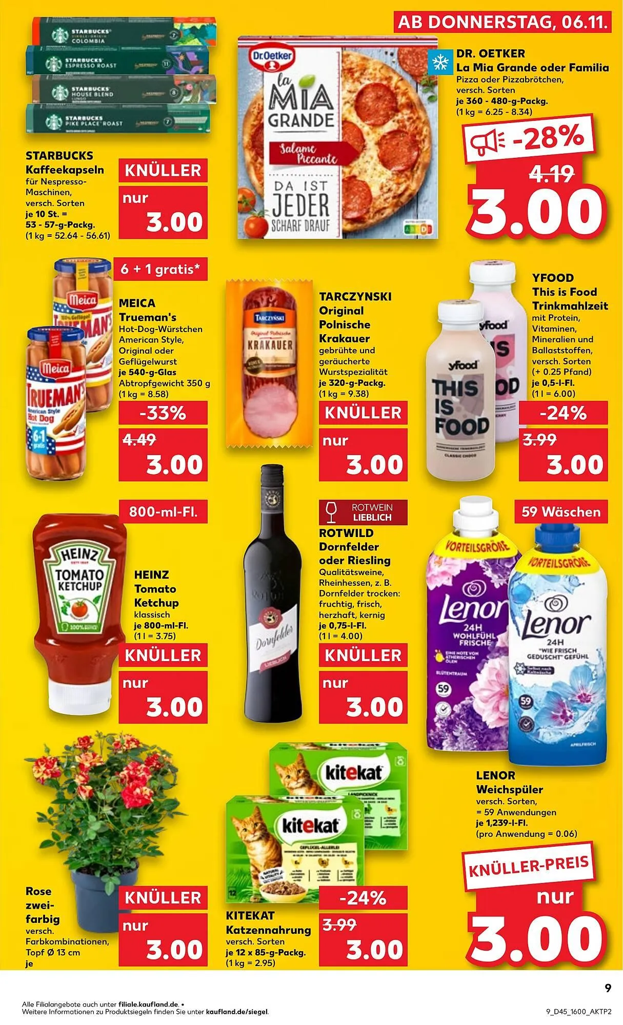 Kaufland Prospekt von 6. November bis 12. November 2025 - Prospekt seite 9