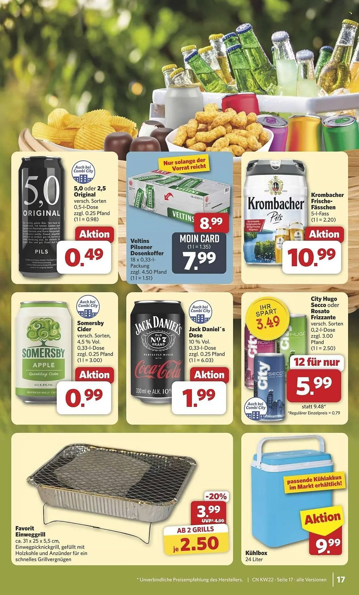 Combi Prospekt von 26. Mai bis 31. Mai 2025 - Prospekt seite 21