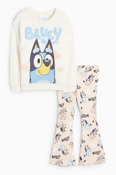 Bluey - set - sweatshirt and flared leggings - 2 piece