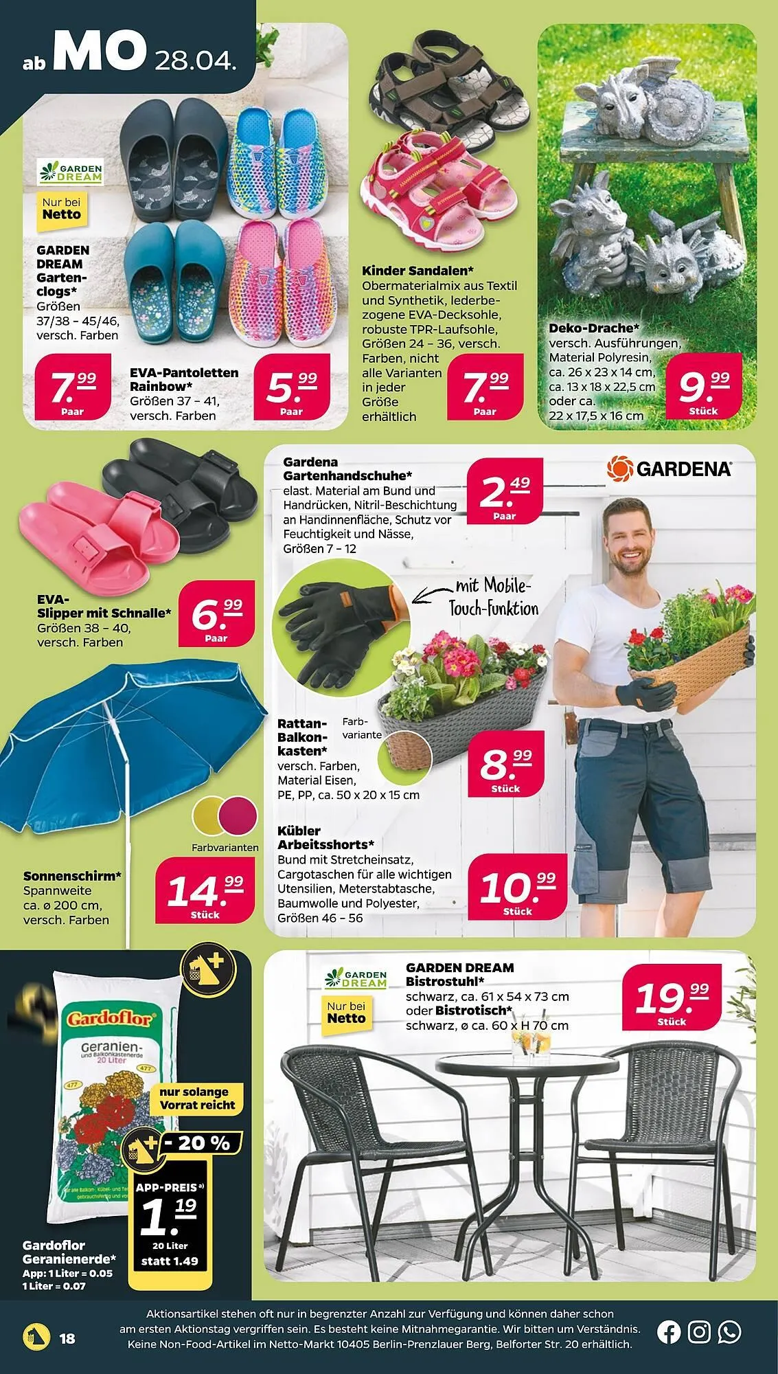NETTO Prospekt von 28. April bis 3. Mai 2025 - Prospekt seite 18