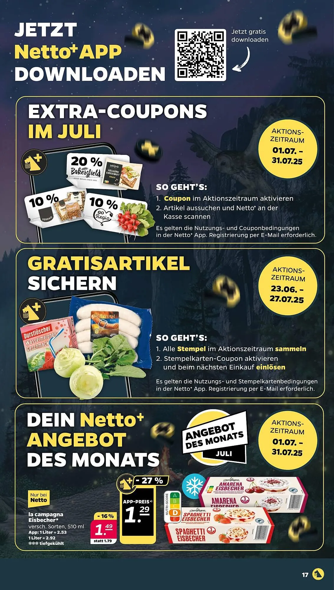NETTO Prospekt von 21. Juli bis 26. Juli 2025 - Prospekt seite 17
