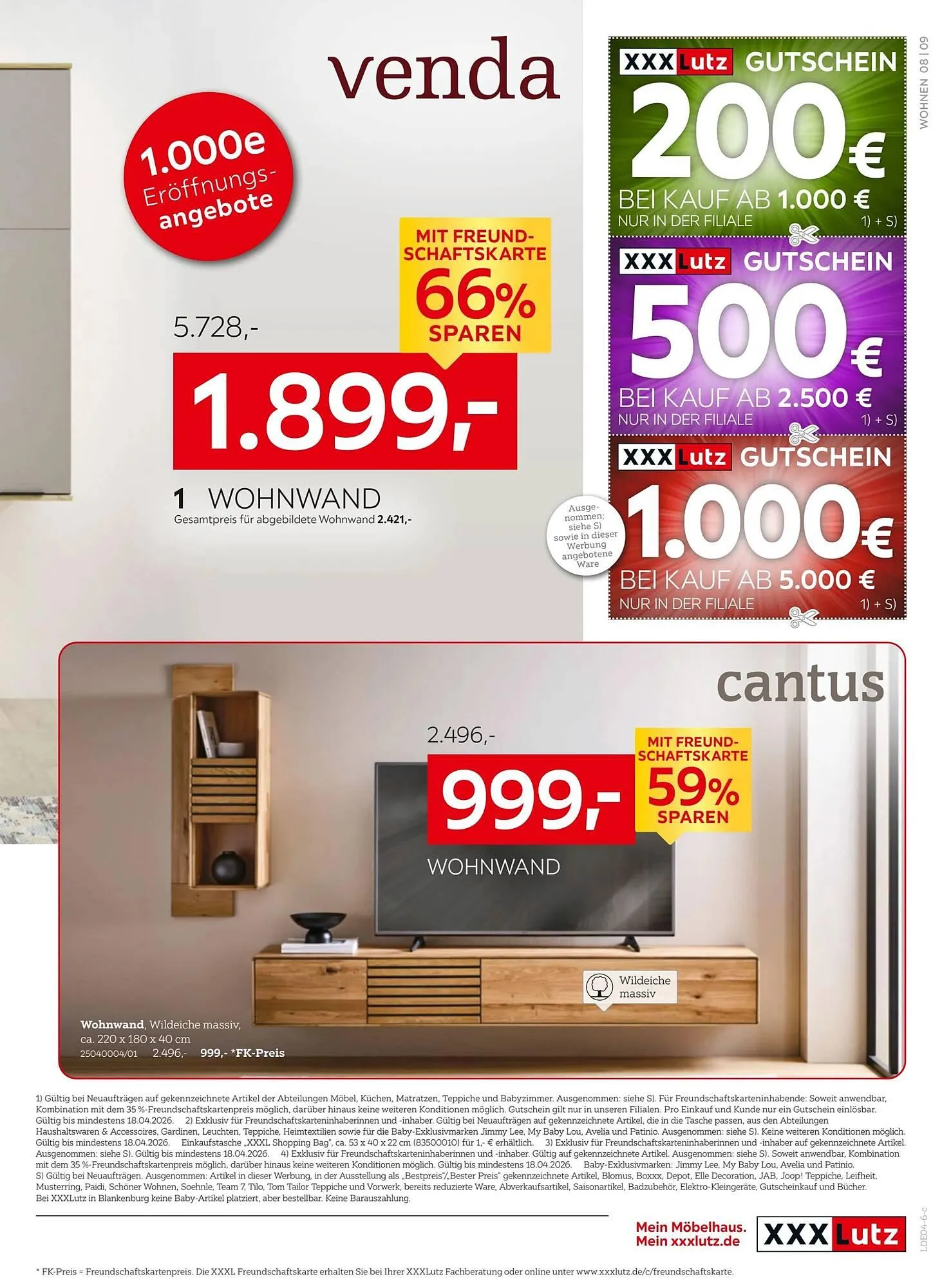 XXXLutz Prospekt von 6. April bis 13. April 2026 - Prospekt seite 9