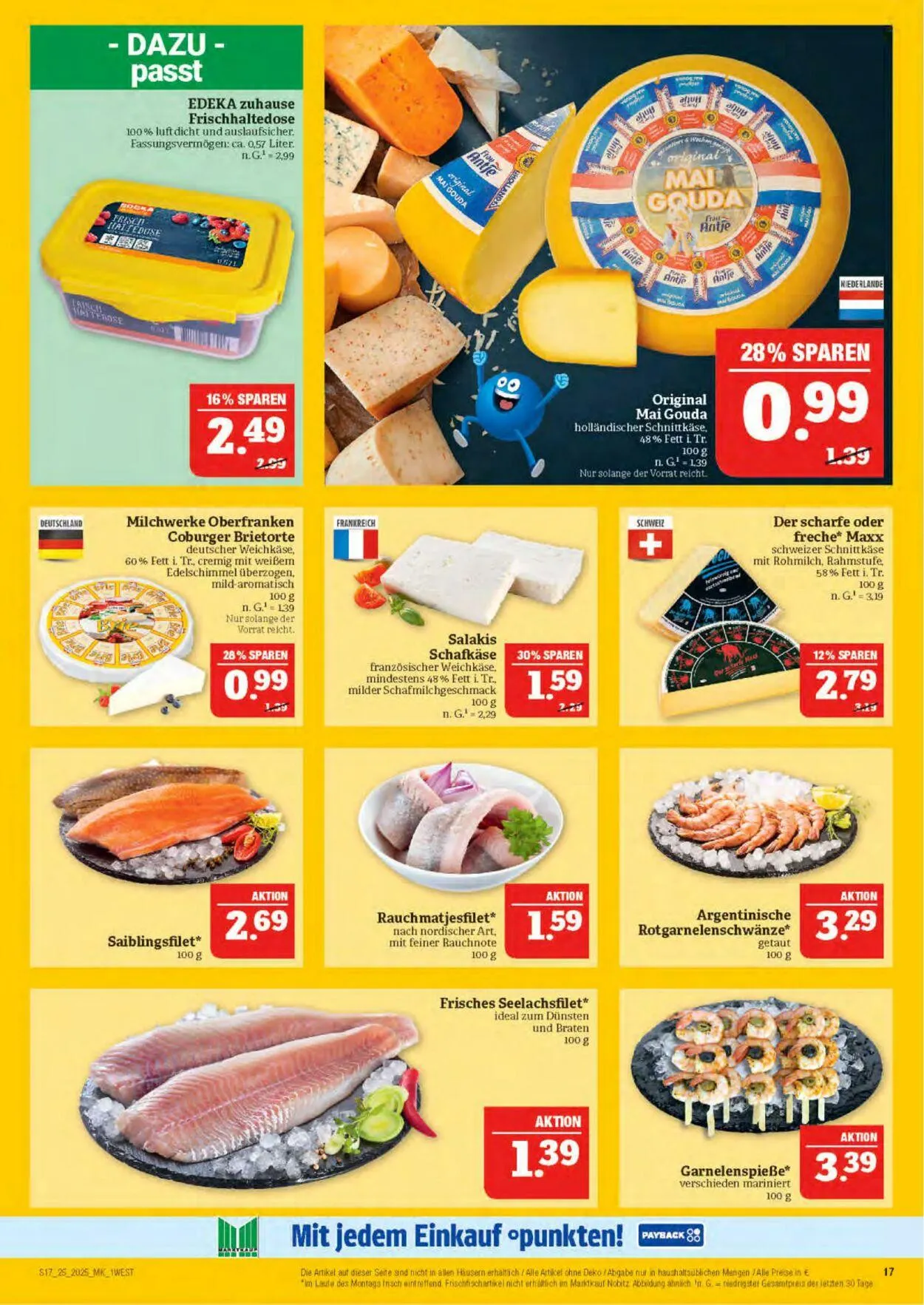 Marktkauf - Nürnberg-Thon Aktueller Prospekt von 16. Juni bis 21. Juni 2025 - Prospekt seite 17