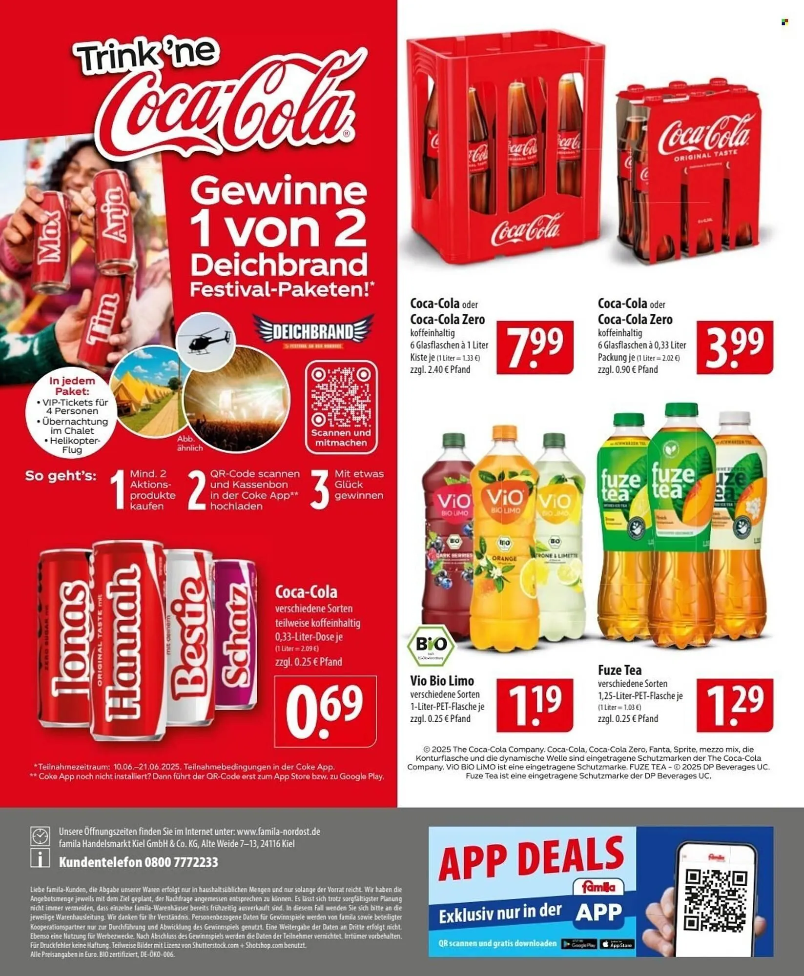 Famila Nord Ost Prospekt von 10. Juni bis 14. Juni 2025 - Prospekt seite 24