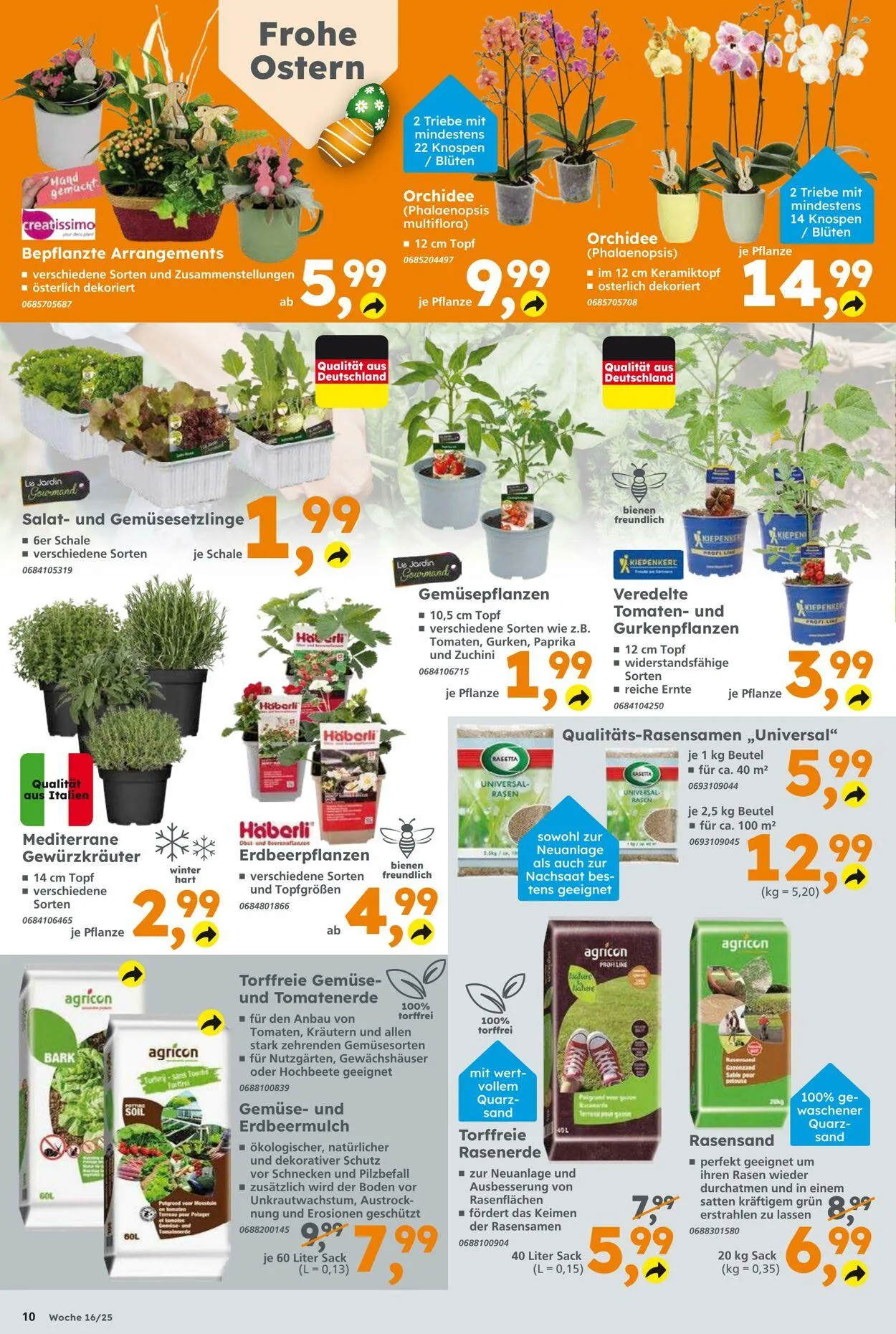 Globus Baumarkt Aktueller Prospekt von 13. April bis 19. April 2025 - Prospekt seite 10