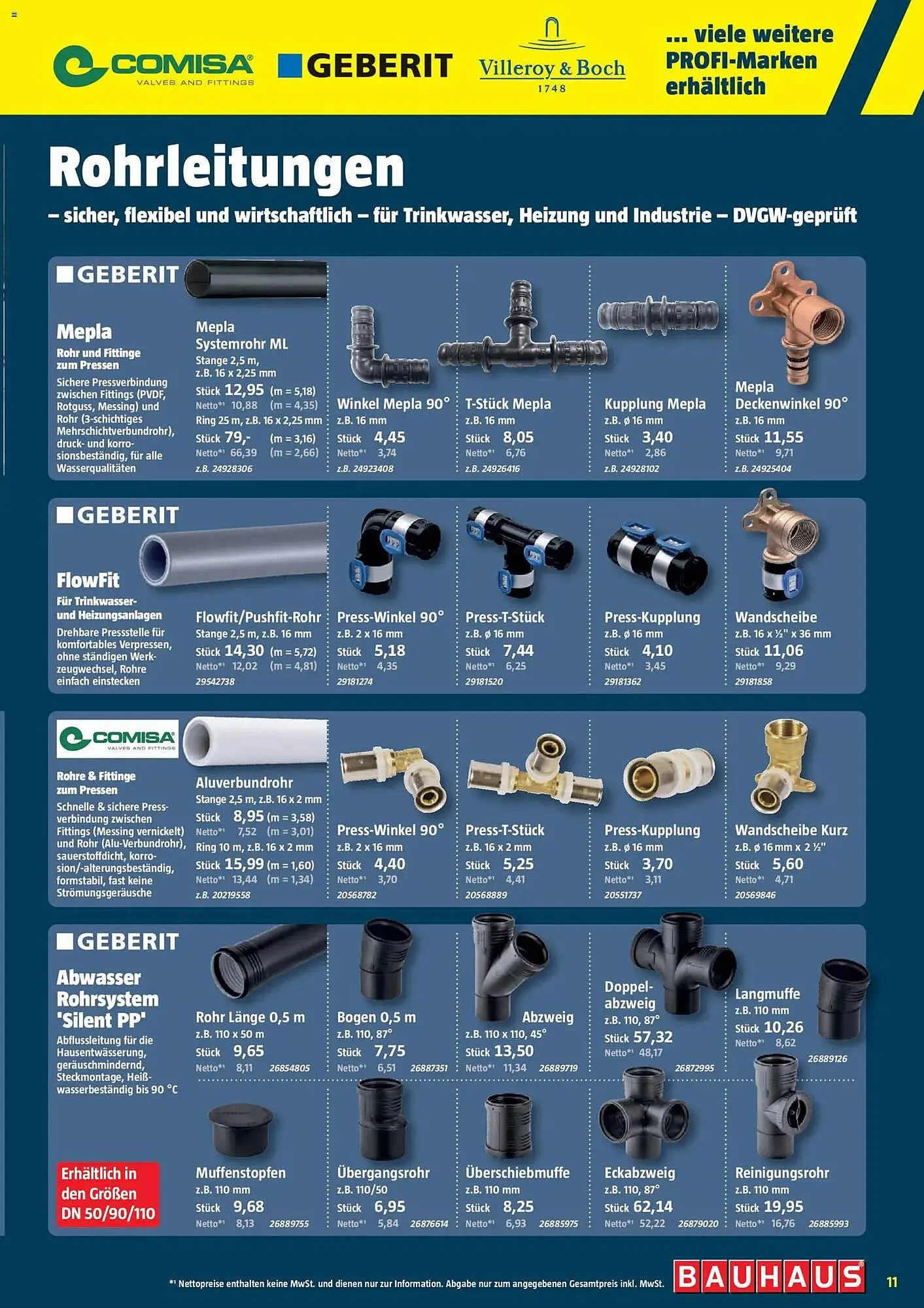 Bauhaus Prospekt von 11. April bis 25. April 2026 - Prospekt seite 11