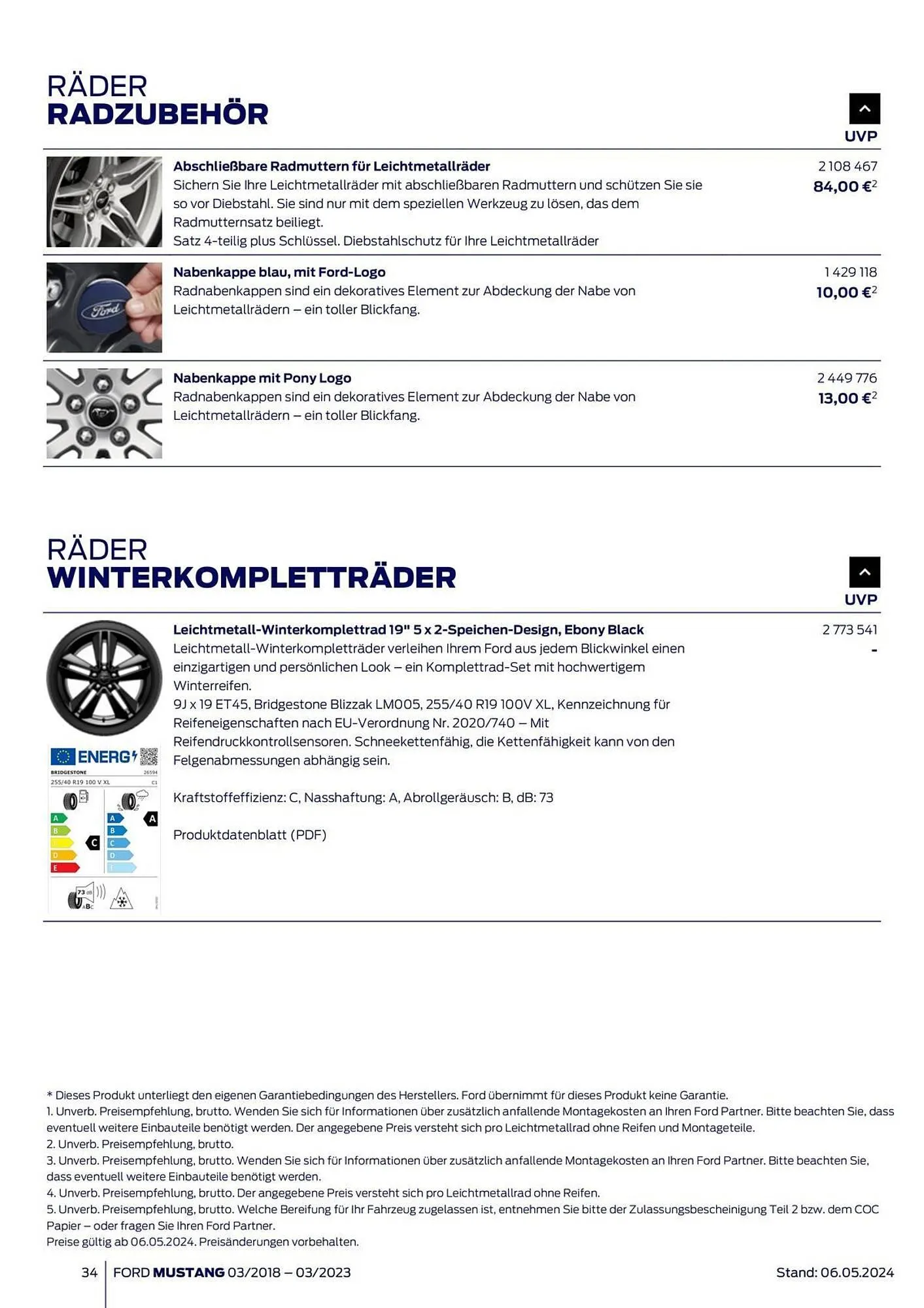 Ford Prospekt von 1. März bis 7. März 2025 - Prospekt seite 34