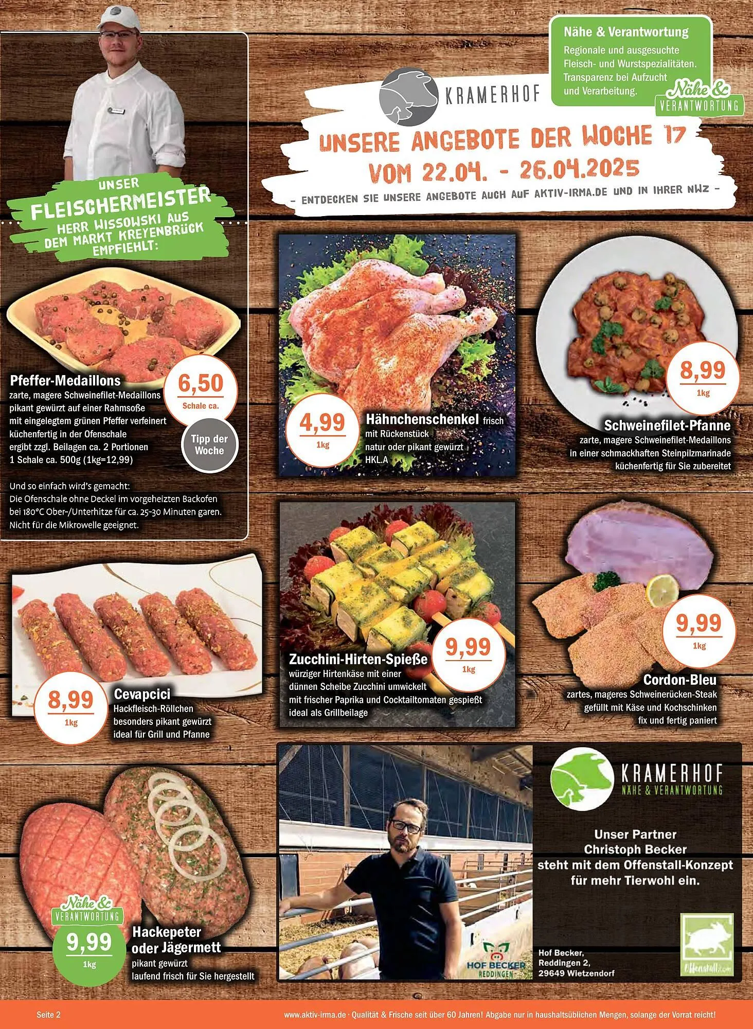 Aktiv Irma Prospekt von 21. April bis 26. April 2025 - Prospekt seite 2