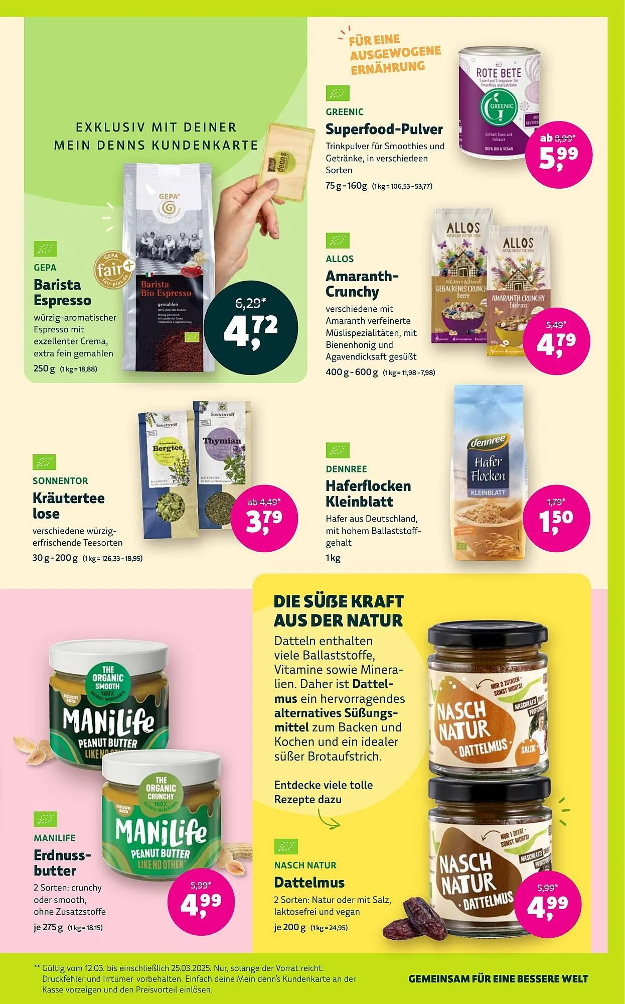 Aleco Biomarkt Prospekt von 12. März bis 25. März 2025 - Prospekt seite 9