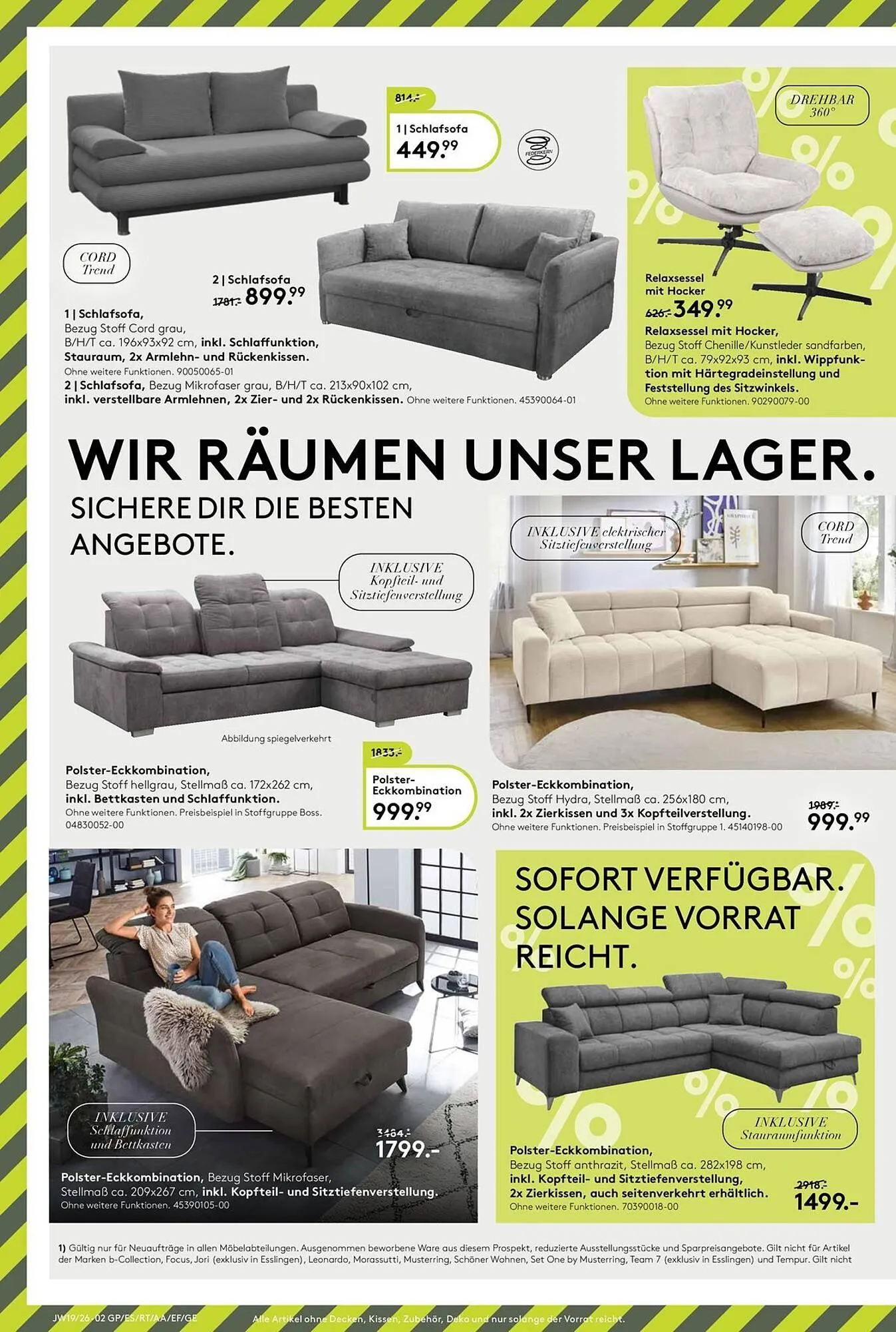 Möbel Rieger Prospekt von 4. Mai bis 10. Mai 2026 - Prospekt seite 2