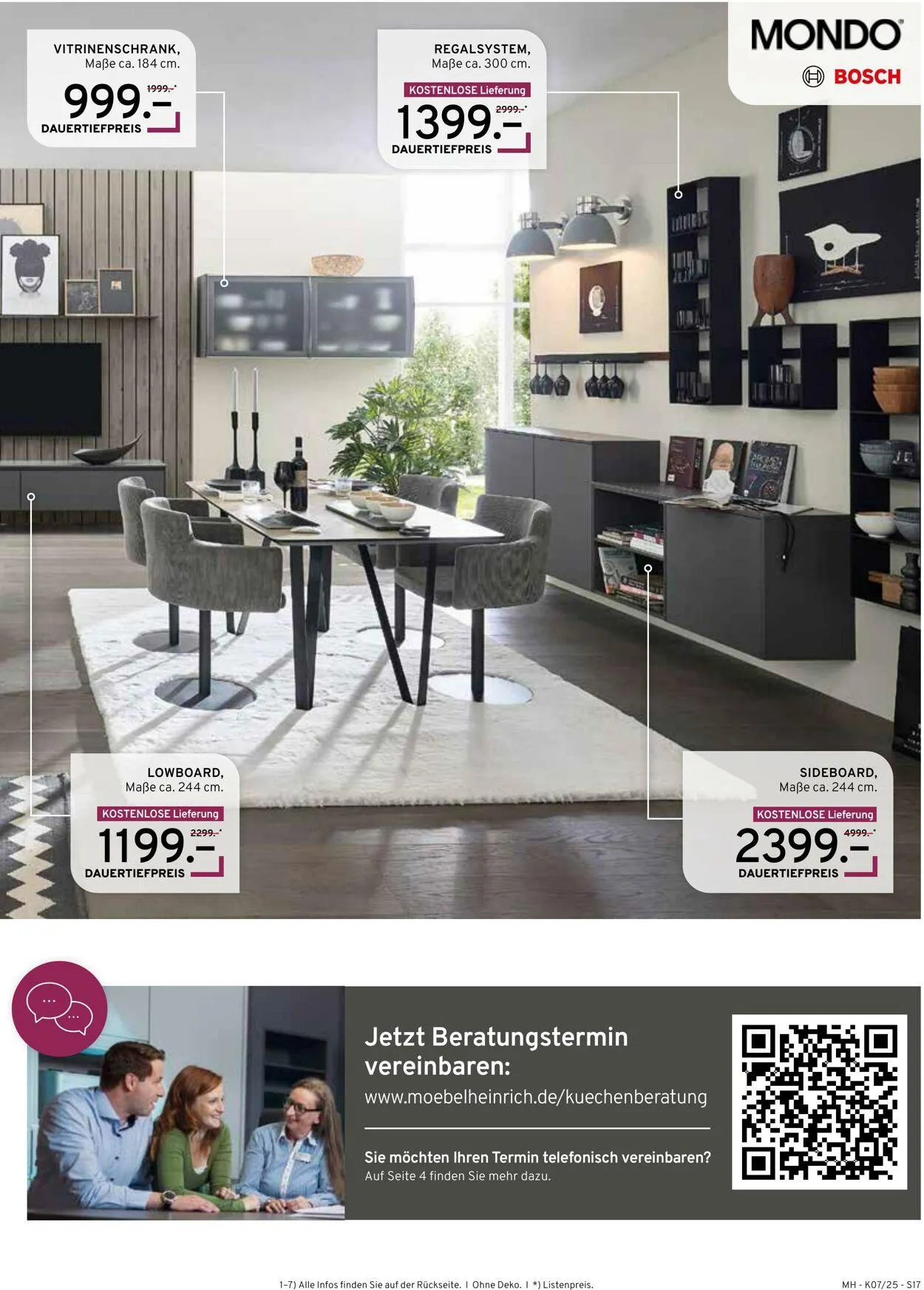 Möbel Heinrich Aktueller Prospekt von 15. September bis 16. November 2025 - Prospekt seite 17