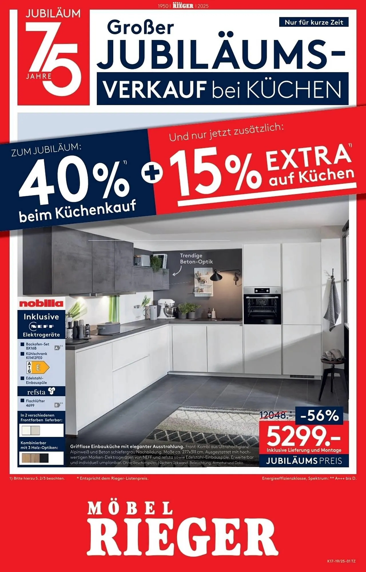 Möbel Rieger Prospekt - 1