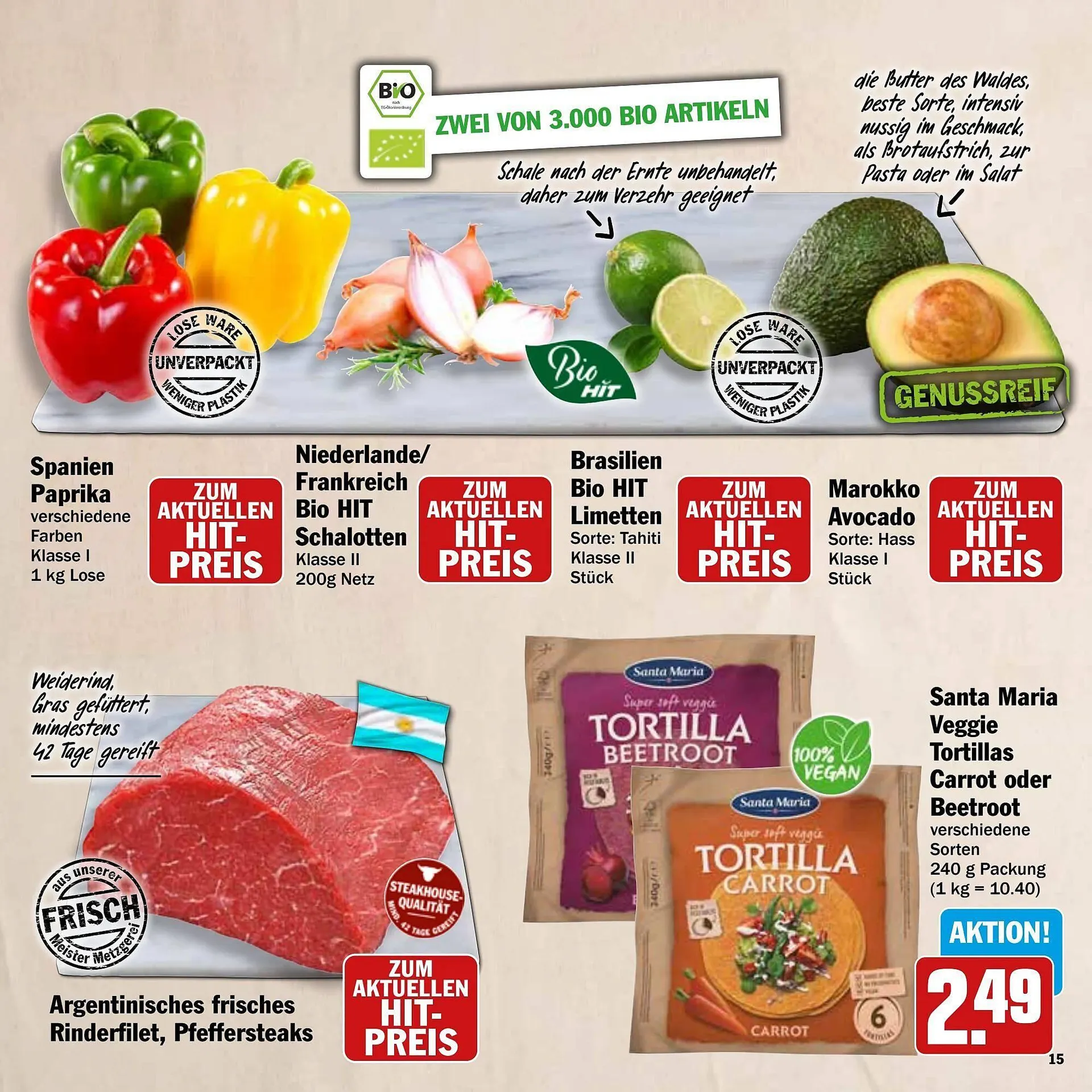 HIT Prospekt von 9. März bis 4. April 2026 - Prospekt seite 15