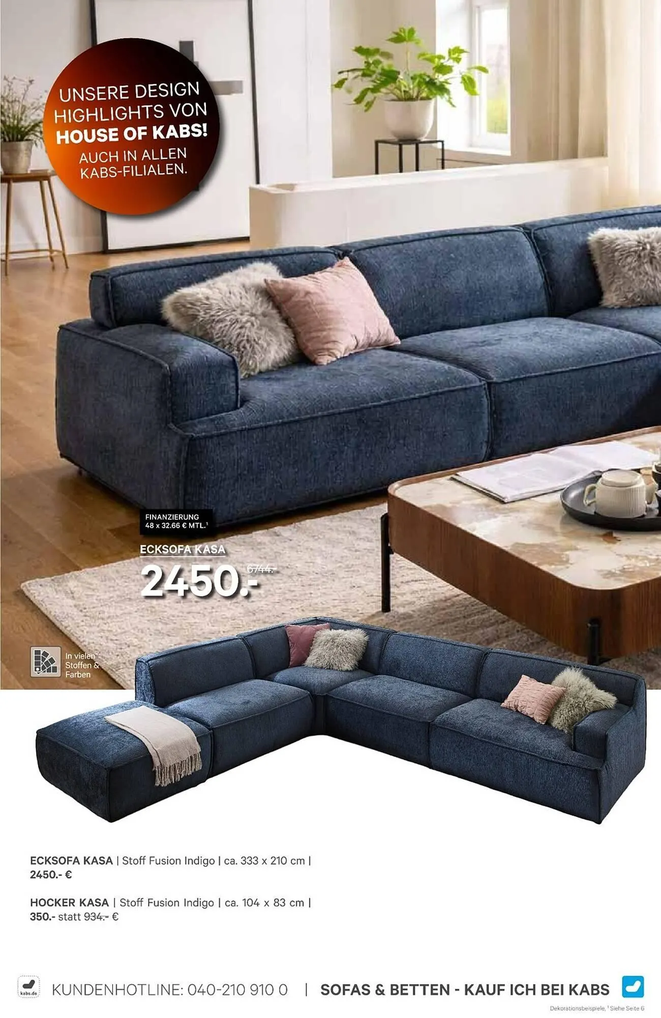 Kabs Polsterwelt Prospekt von 30. Januar bis 5. Februar 2026 - Prospekt seite 22