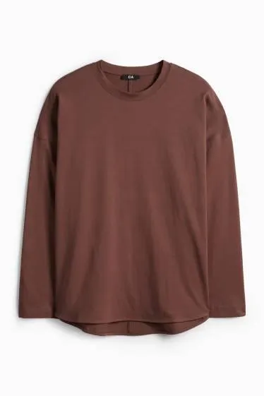 Long sleeve top - relaxed fit