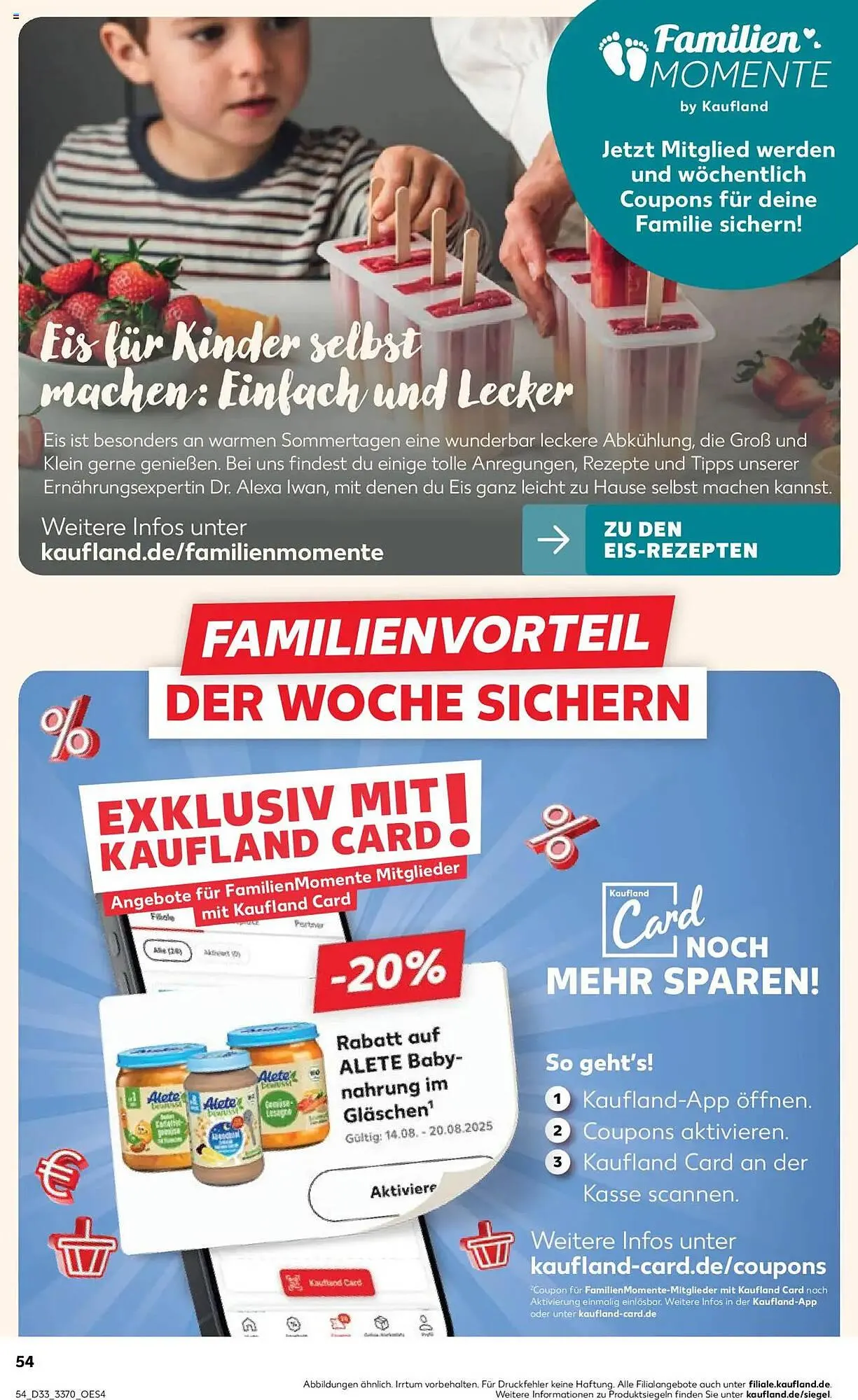 Kaufland Prospekt von 14. August bis 20. August 2025 - Prospekt seite 54