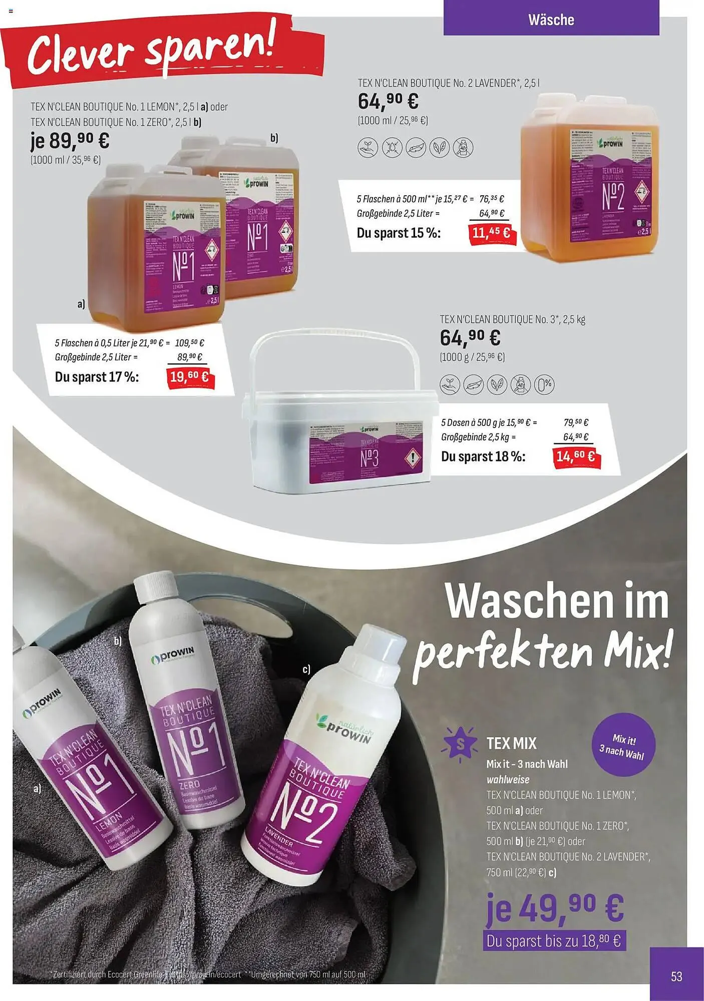 Prowin Katalog von 1. Januar bis 30. Juni 2026 - Prospekt seite 53