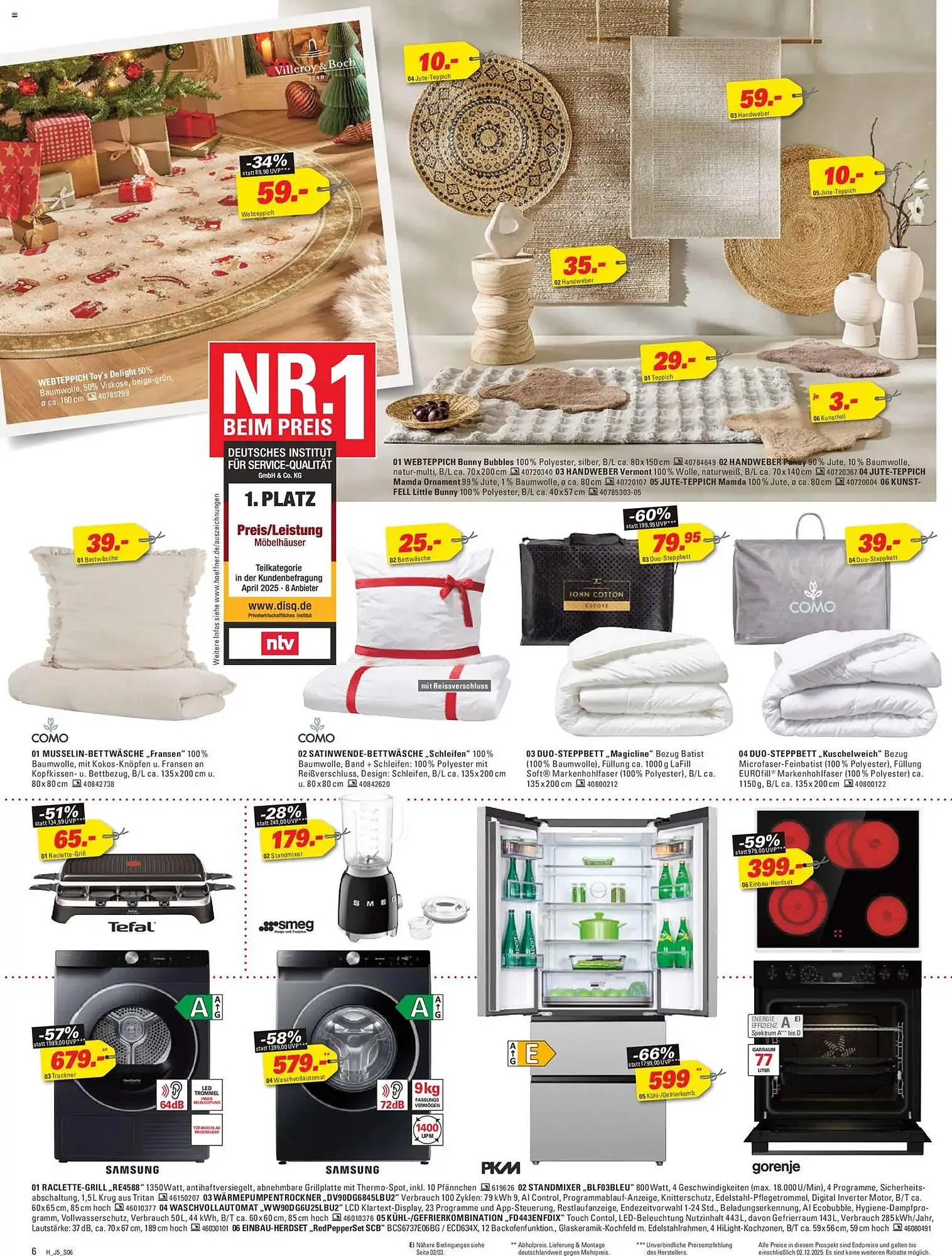 Höffner Prospekt von 19. November bis 2. Dezember 2025 - Prospekt seite 6