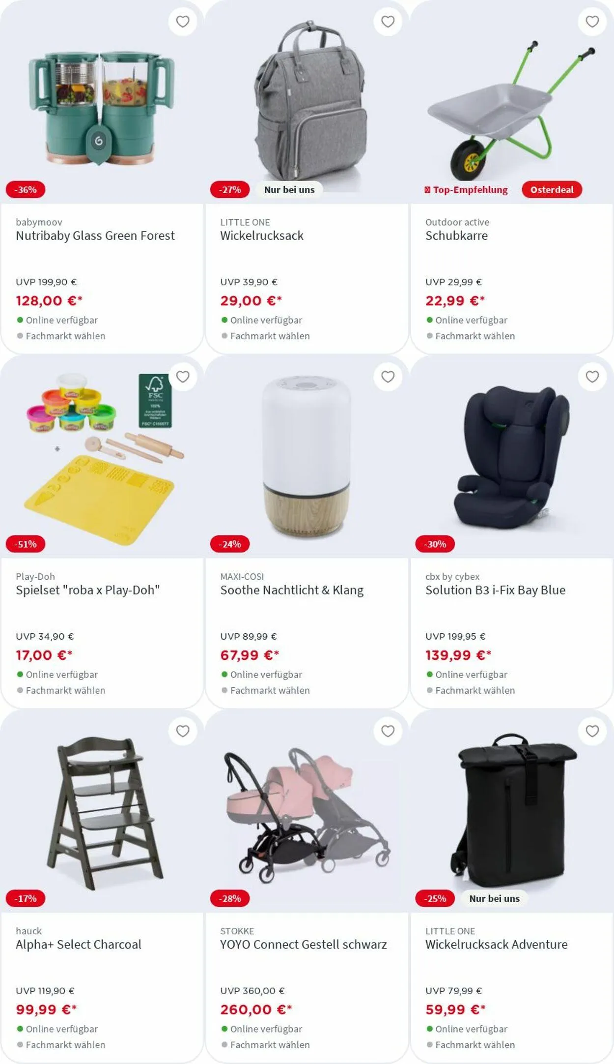 BabyOne Aktueller Prospekt von 7. April bis 13. April 2025 - Prospekt seite 32