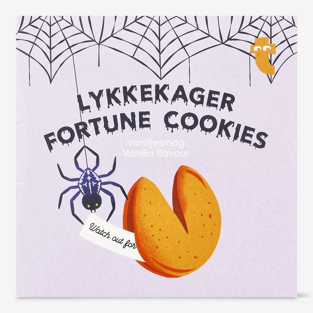 Halloween fortune cookies - Vanilla flavour