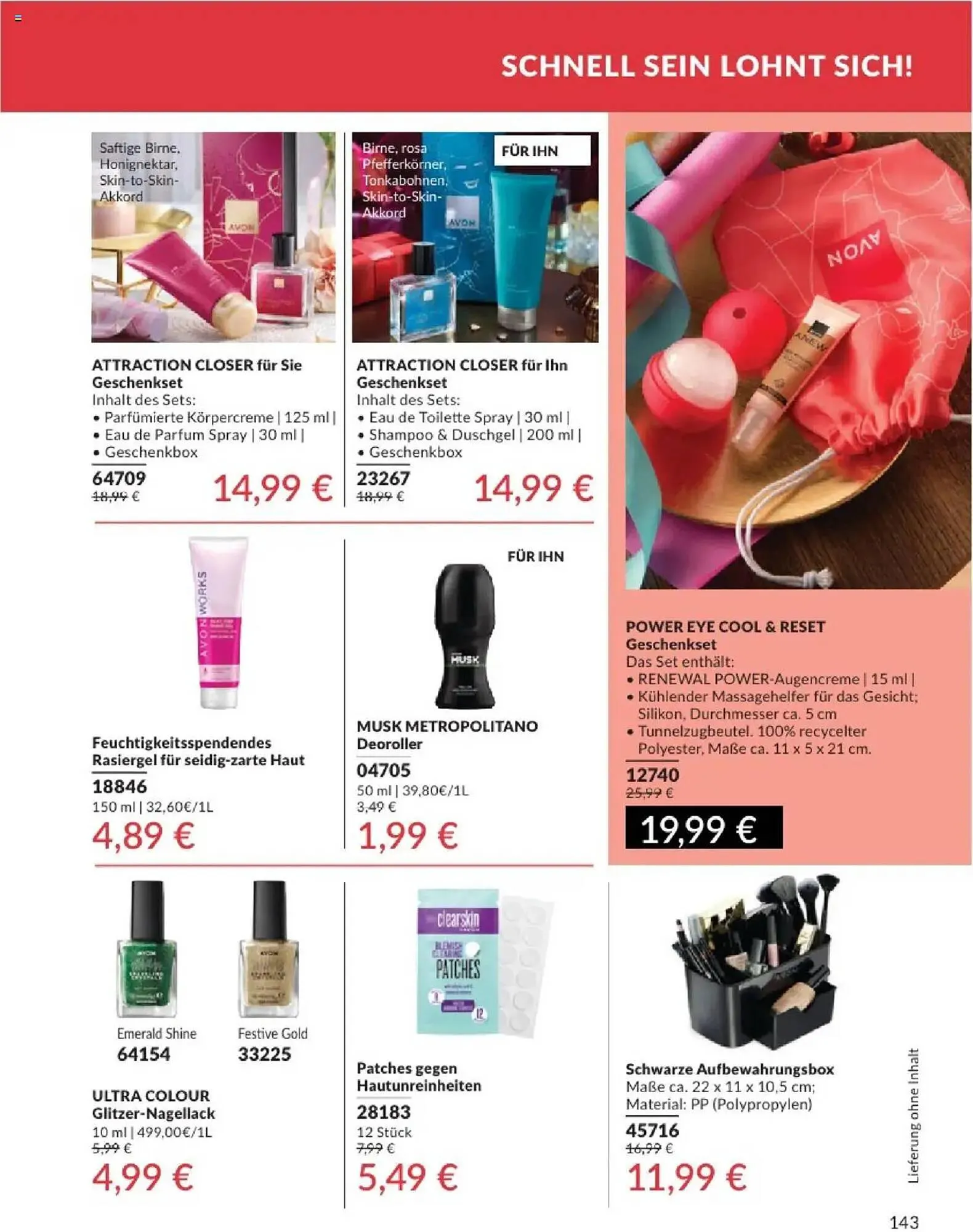 Avon Prospekt von 1. August bis 31. August 2025 - Prospekt seite 145