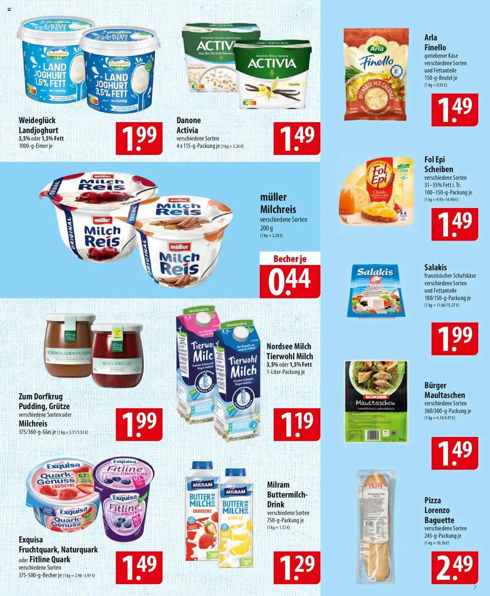 Famila Nord Ost Prospekt von 31. März bis 5. April 2025 - Prospekt seite 7