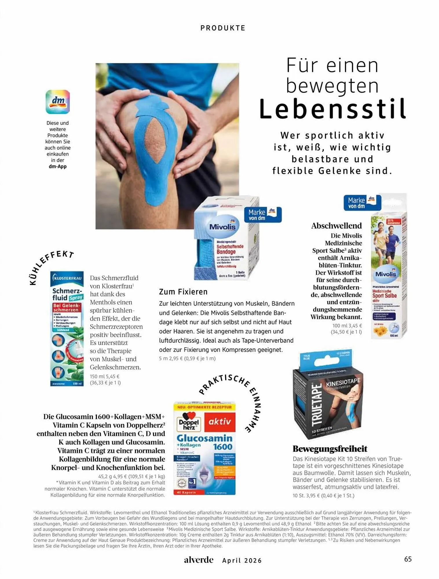 Dm drogerie Magazin von 1. April bis 30. April 2026 - Prospekt seite 65
