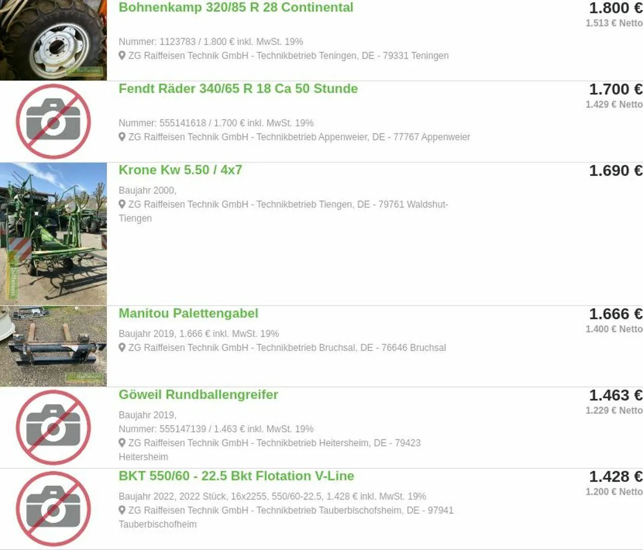 ZG Raiffeisen Aktueller Prospekt von 14. April bis 23. April 2025 - Prospekt seite 34