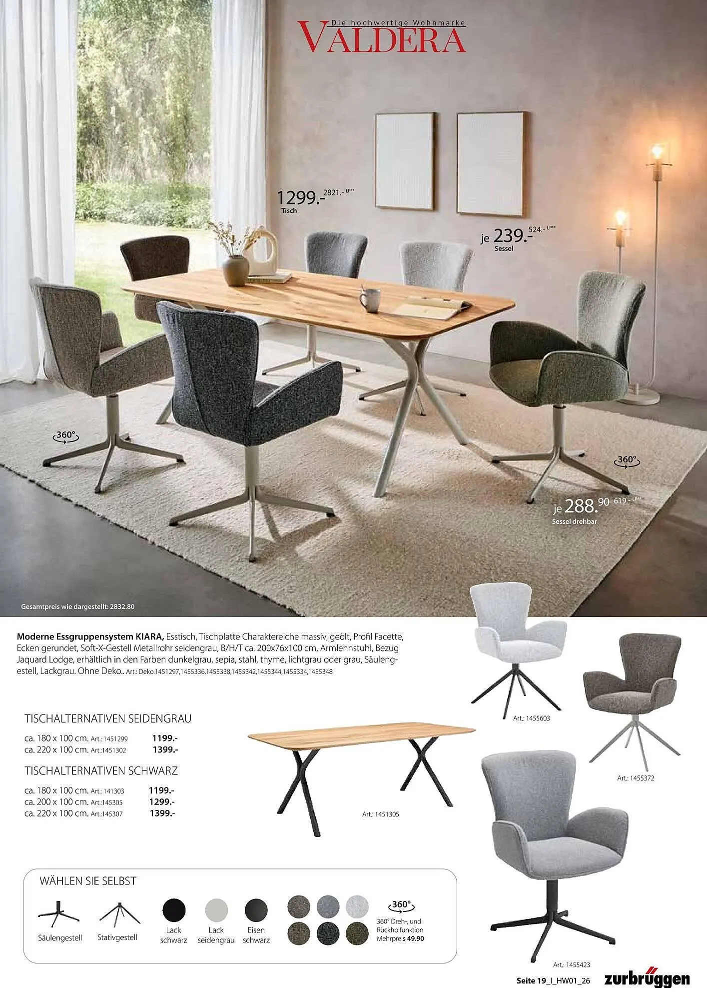 Zurbrüggen Prospekt von 27. März bis 31. Juli 2026 - Prospekt seite 19