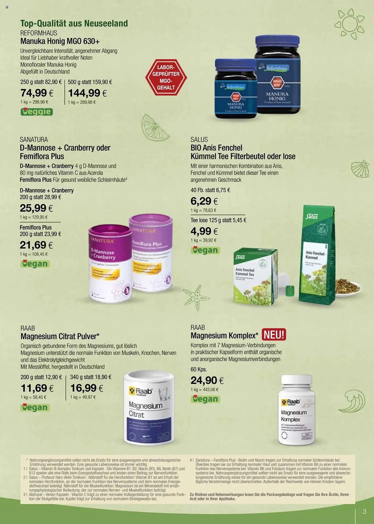 Vitalia Prospekt von 1. Juli bis 31. Juli 2025 - Prospekt seite 3