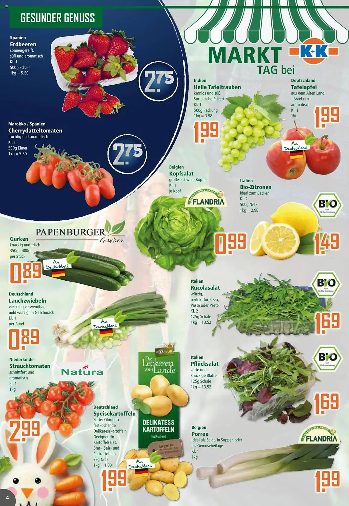 Klaas und Kock Prospekt von 14. April bis 19. April 2025 - Prospekt seite 4
