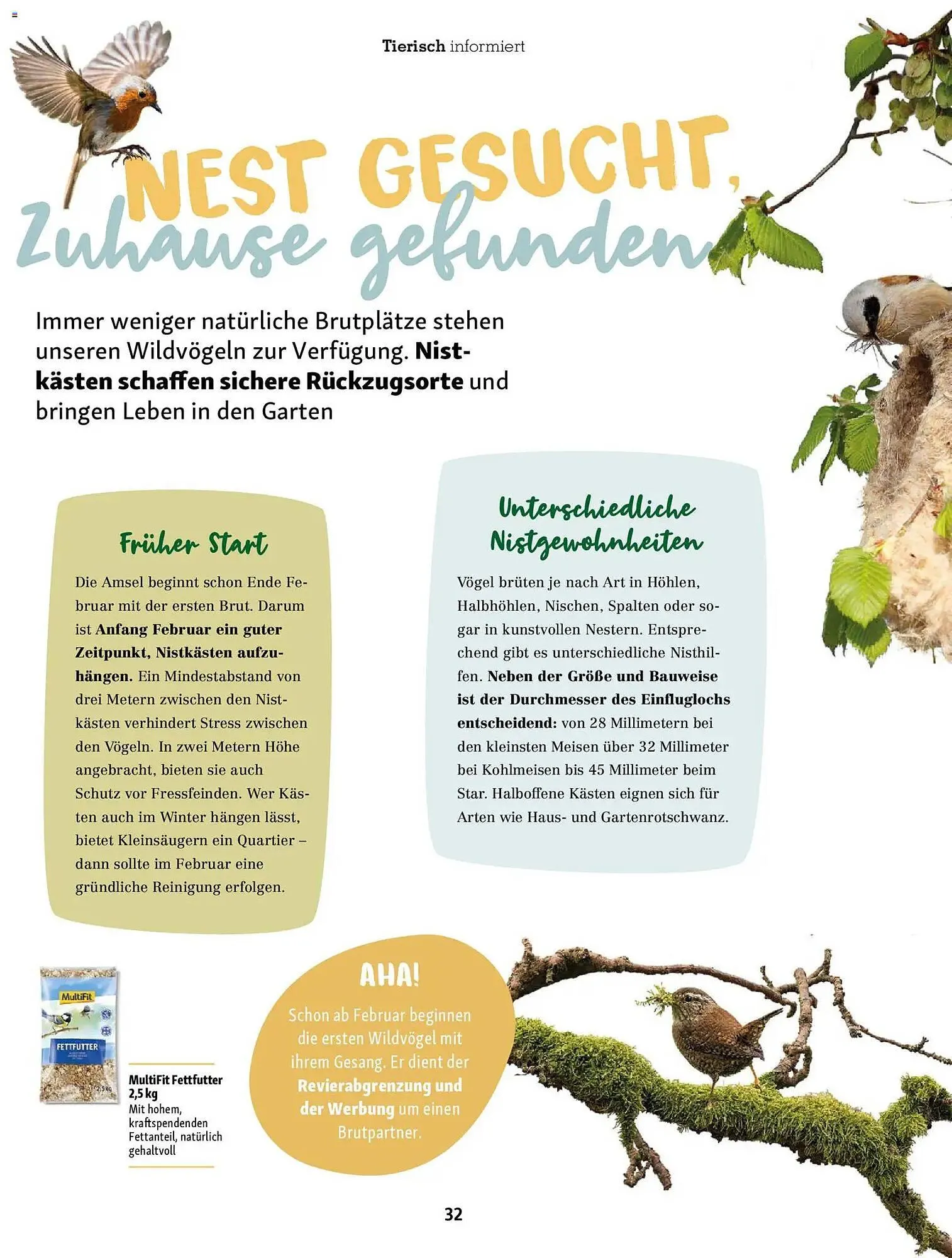 Fressnapf Magazin von 1. Januar bis 28. Februar 2026 - Prospekt seite 32