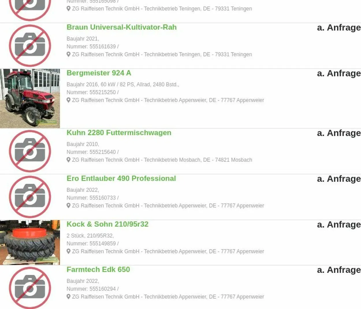 ZG Raiffeisen Aktueller Prospekt von 24. März bis 2. April 2025 - Prospekt seite 75