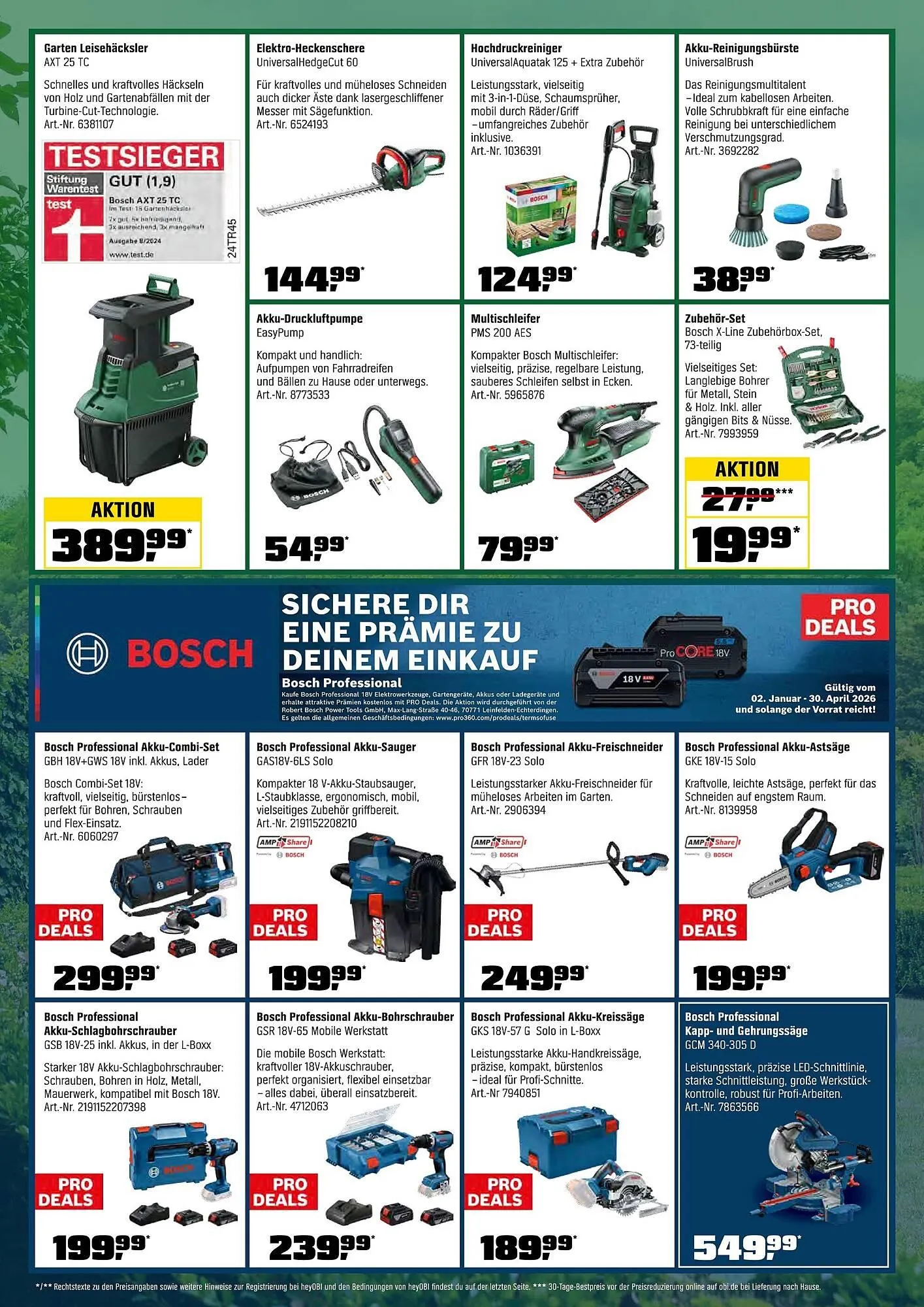 OBI Prospekt von 27. März bis 30. April 2026 - Prospekt seite 15