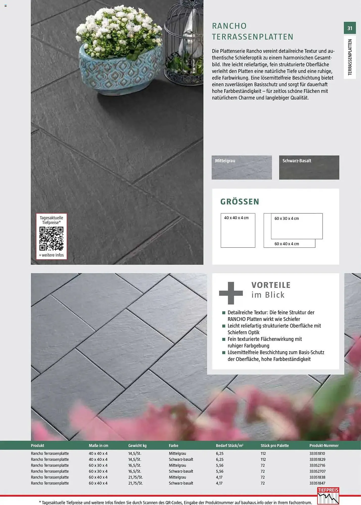 Bauhaus Prospekt von 2. März bis 30. Juni 2026 - Prospekt seite 31