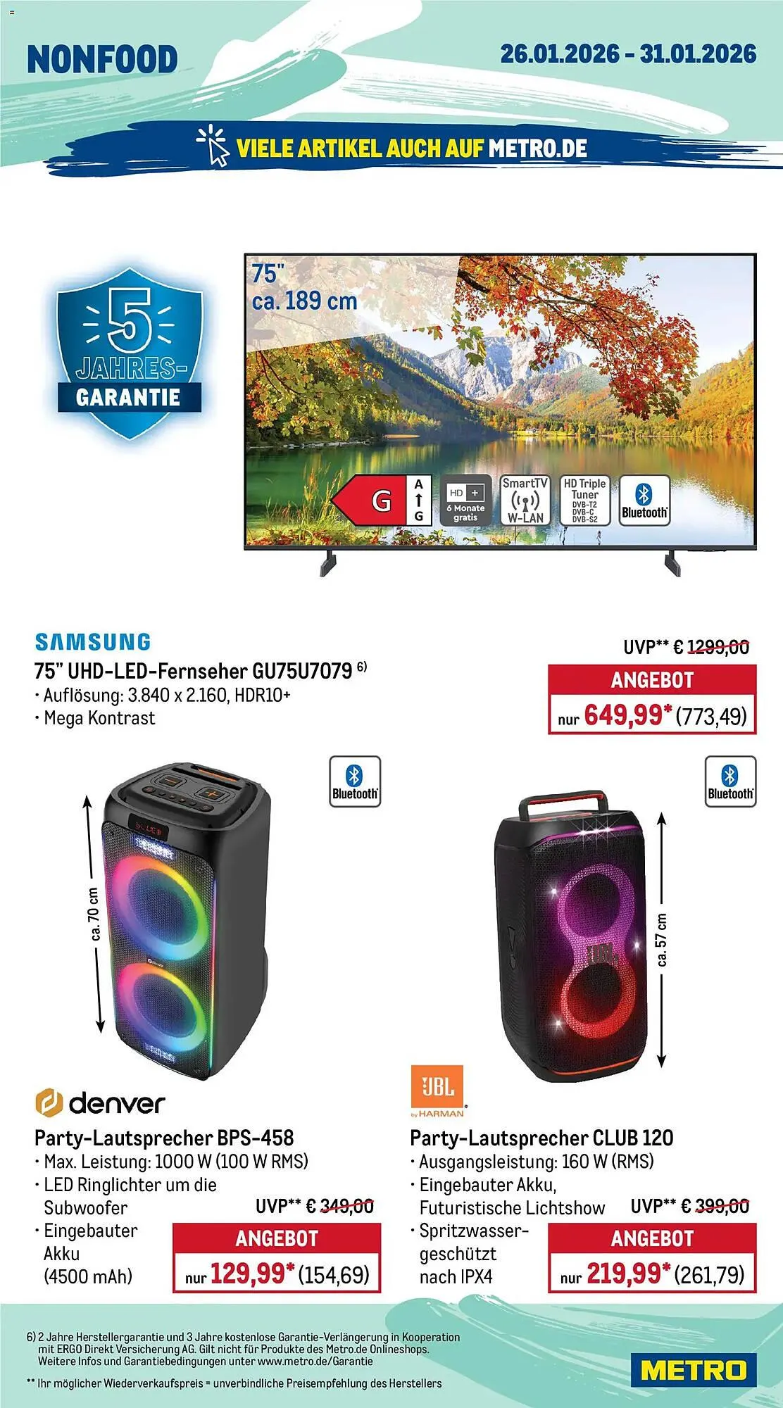 METRO Prospekt von 26. Januar bis 31. Januar 2026 - Prospekt seite 24