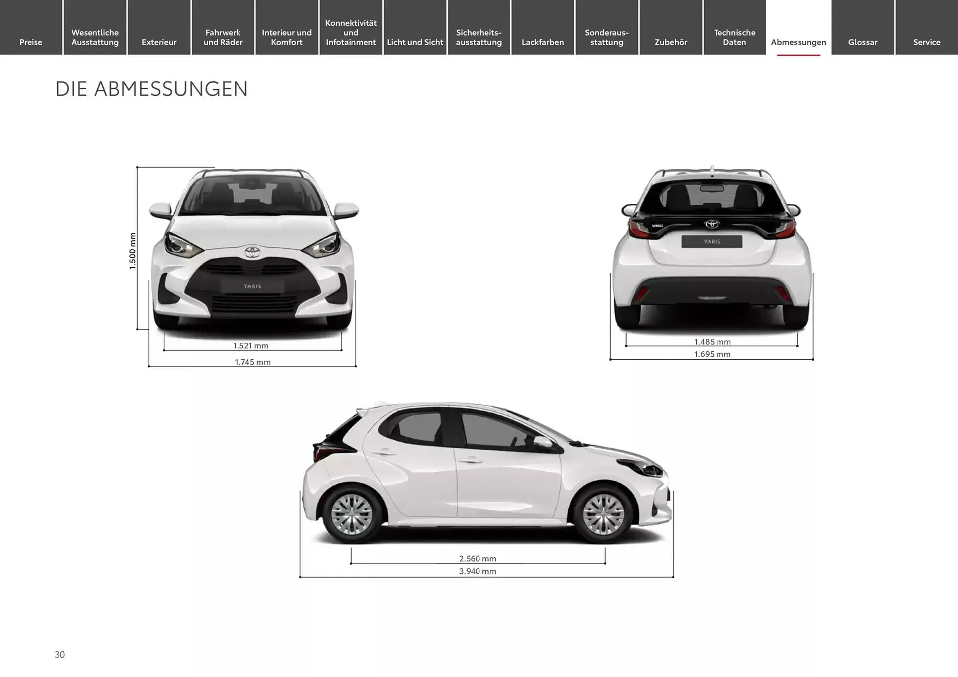 Toyota Prospekt von 6. Dezember bis 6. Dezember 2025 - Prospekt seite 30