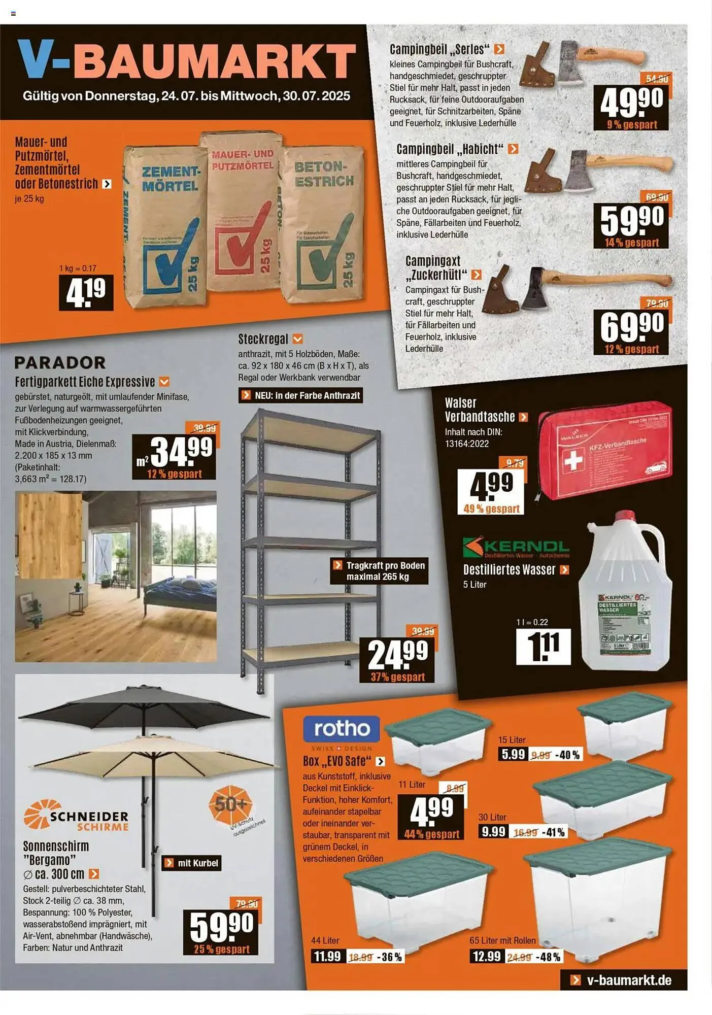 V Baumarkt Prospekt - 1