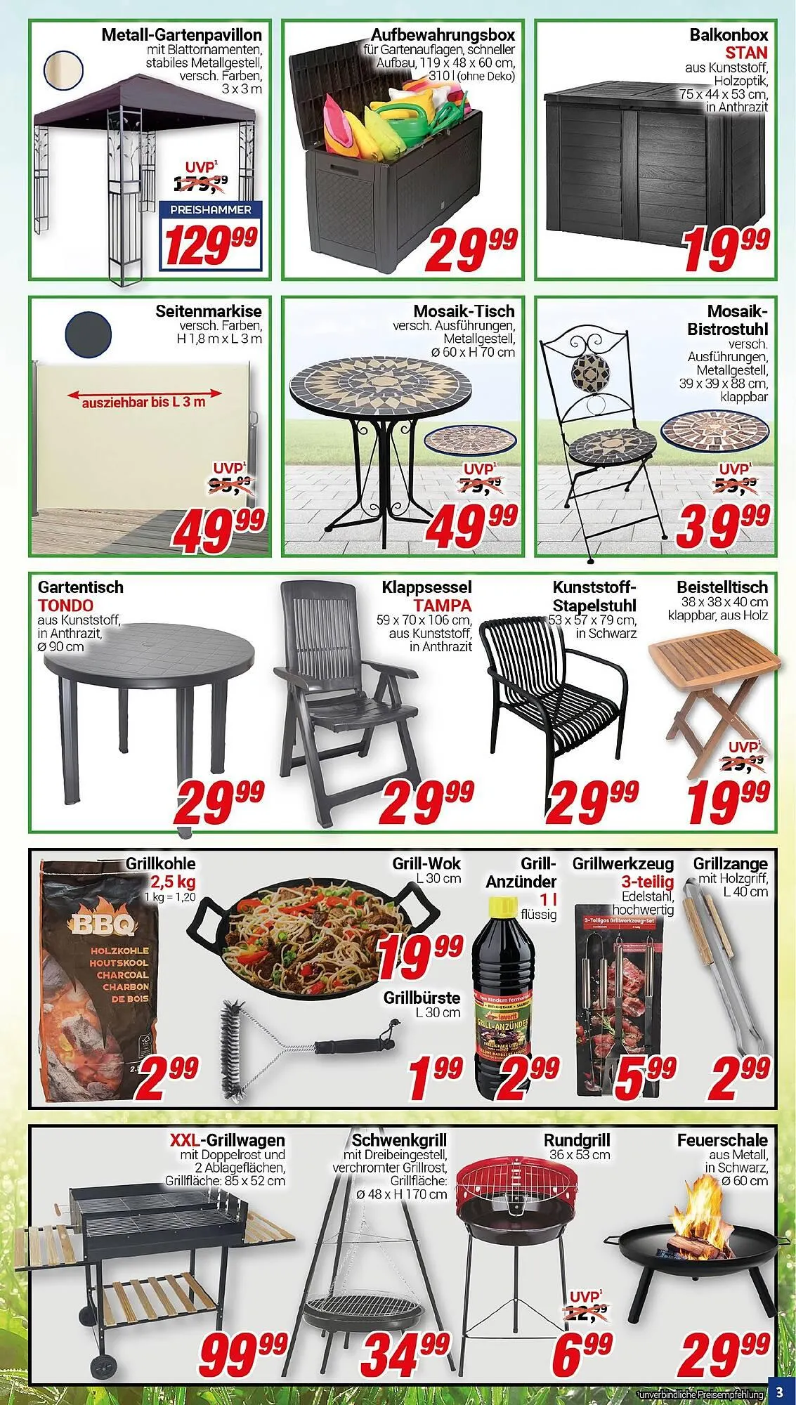 CENTERSHOP Prospekt von 24. März bis 29. März 2025 - Prospekt seite 3