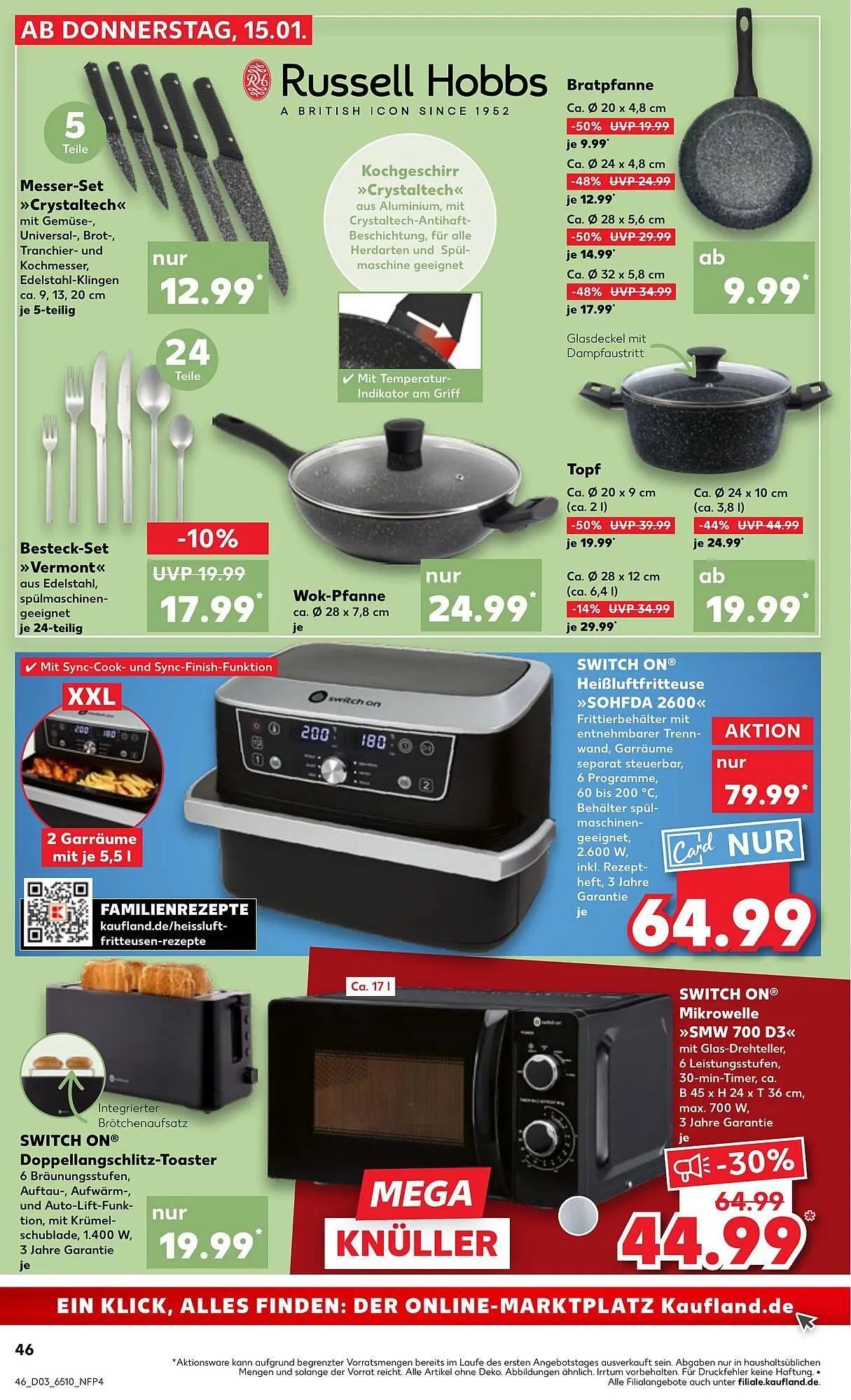Kaufland Prospekt von 15. Januar bis 21. Januar 2026 - Prospekt seite 46