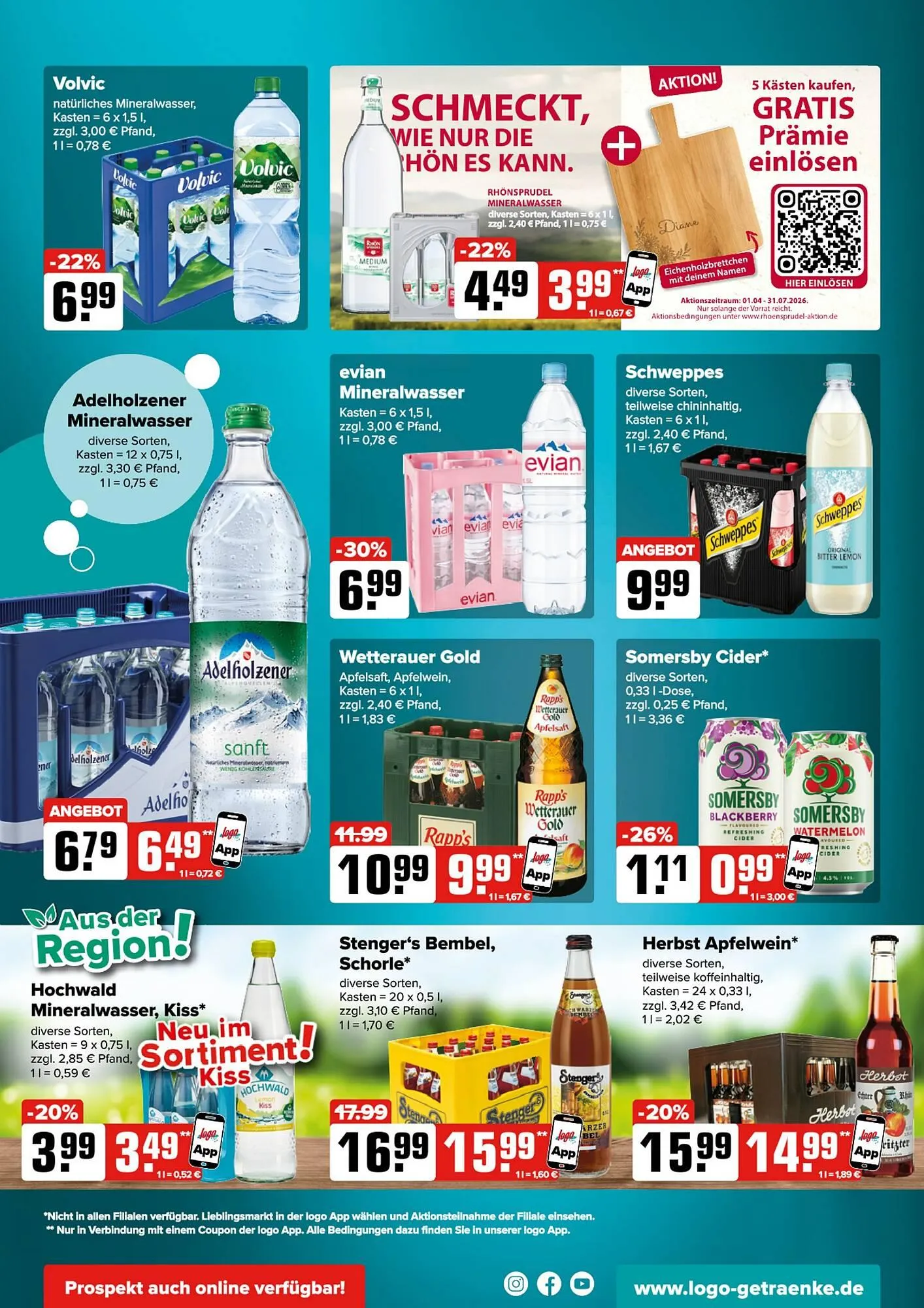 Logo Getränkemarkt Prospekt von 13. April bis 18. April 2026 - Prospekt seite 4
