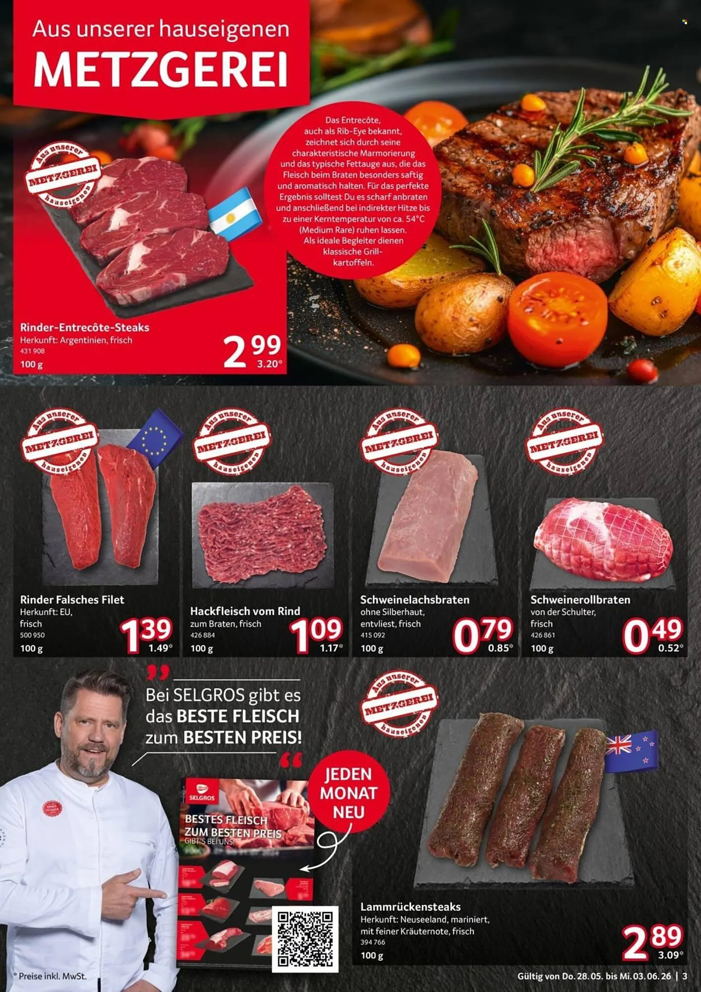 Selgros Prospekt von 28. Mai bis 3. Juni 2026 - Prospekt seite 3