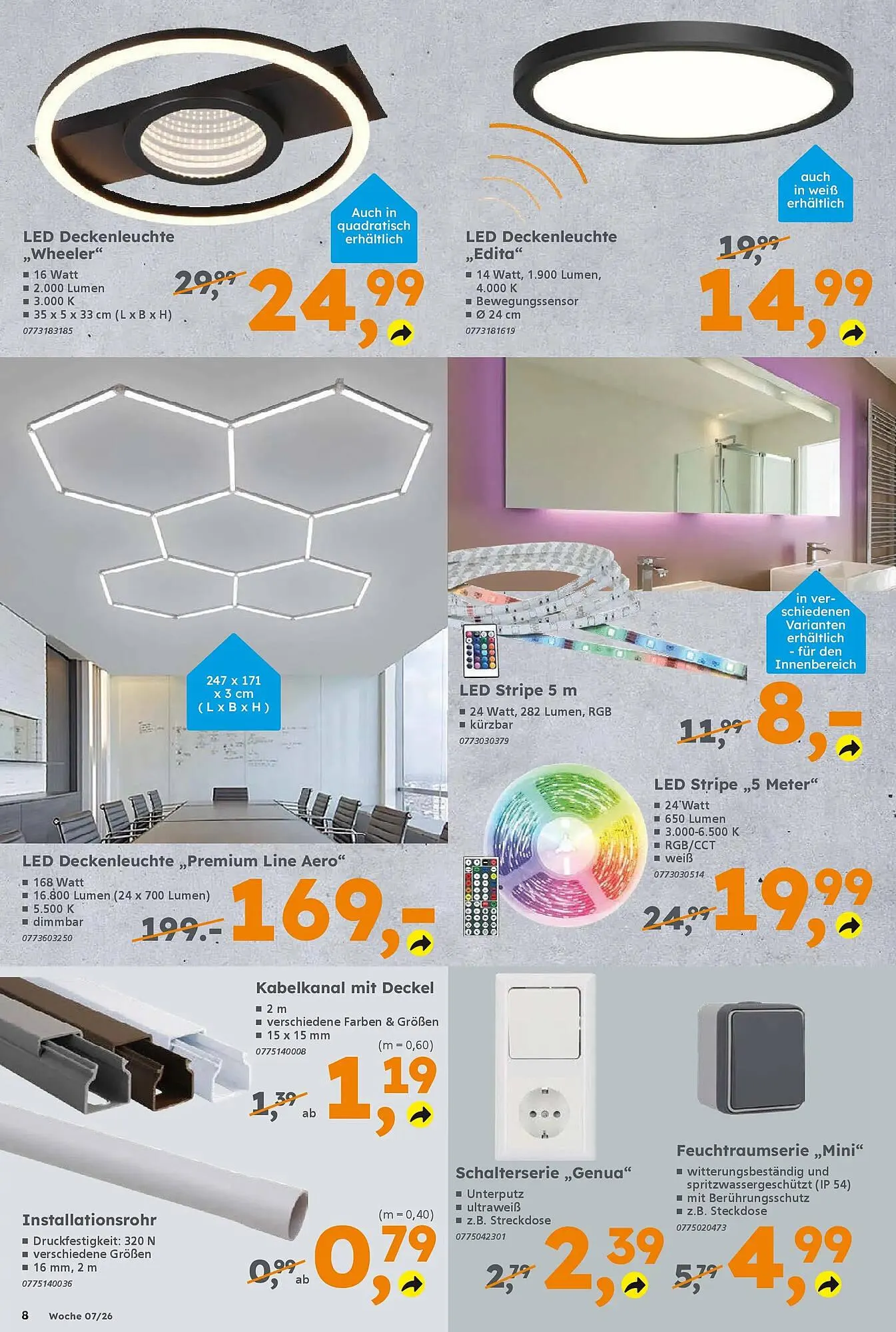 Globus Baumarkt Prospekt von 8. Februar bis 14. Februar 2026 - Prospekt seite 8