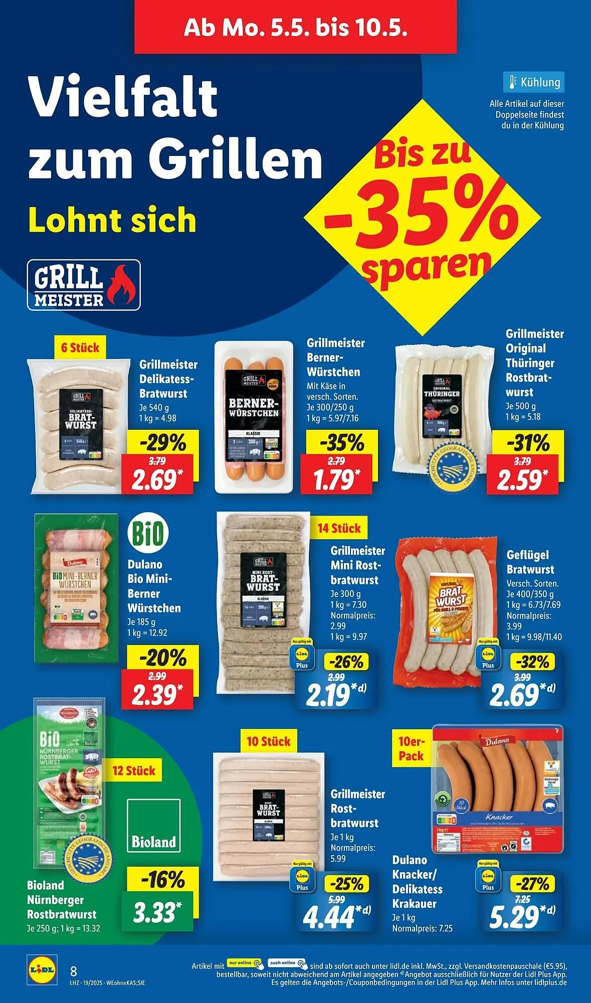 Lidl Prospekt von 5. Mai bis 11. Mai 2025 - Prospekt seite 8