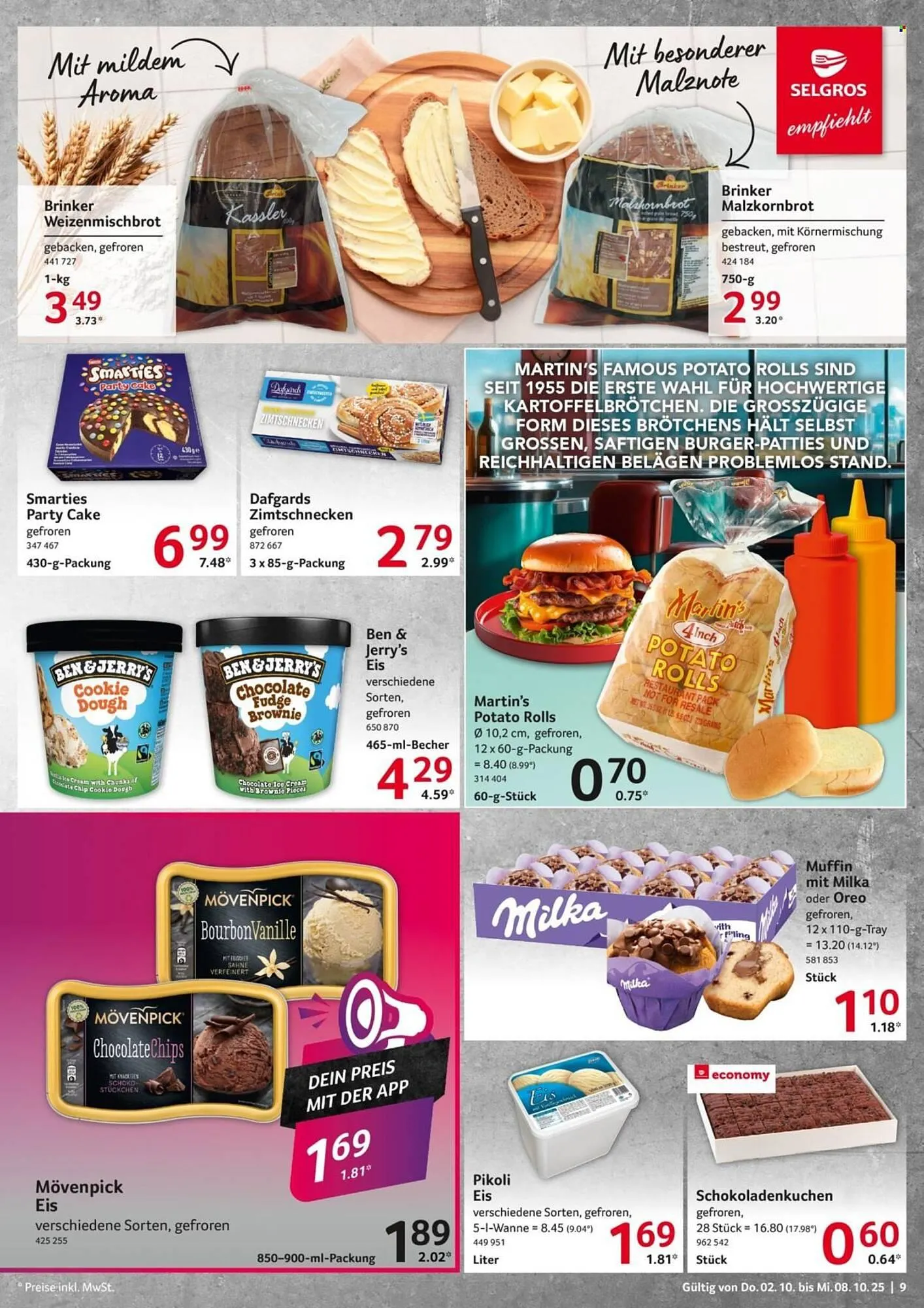 Selgros Prospekt von 2. Oktober bis 8. Oktober 2025 - Prospekt seite 9