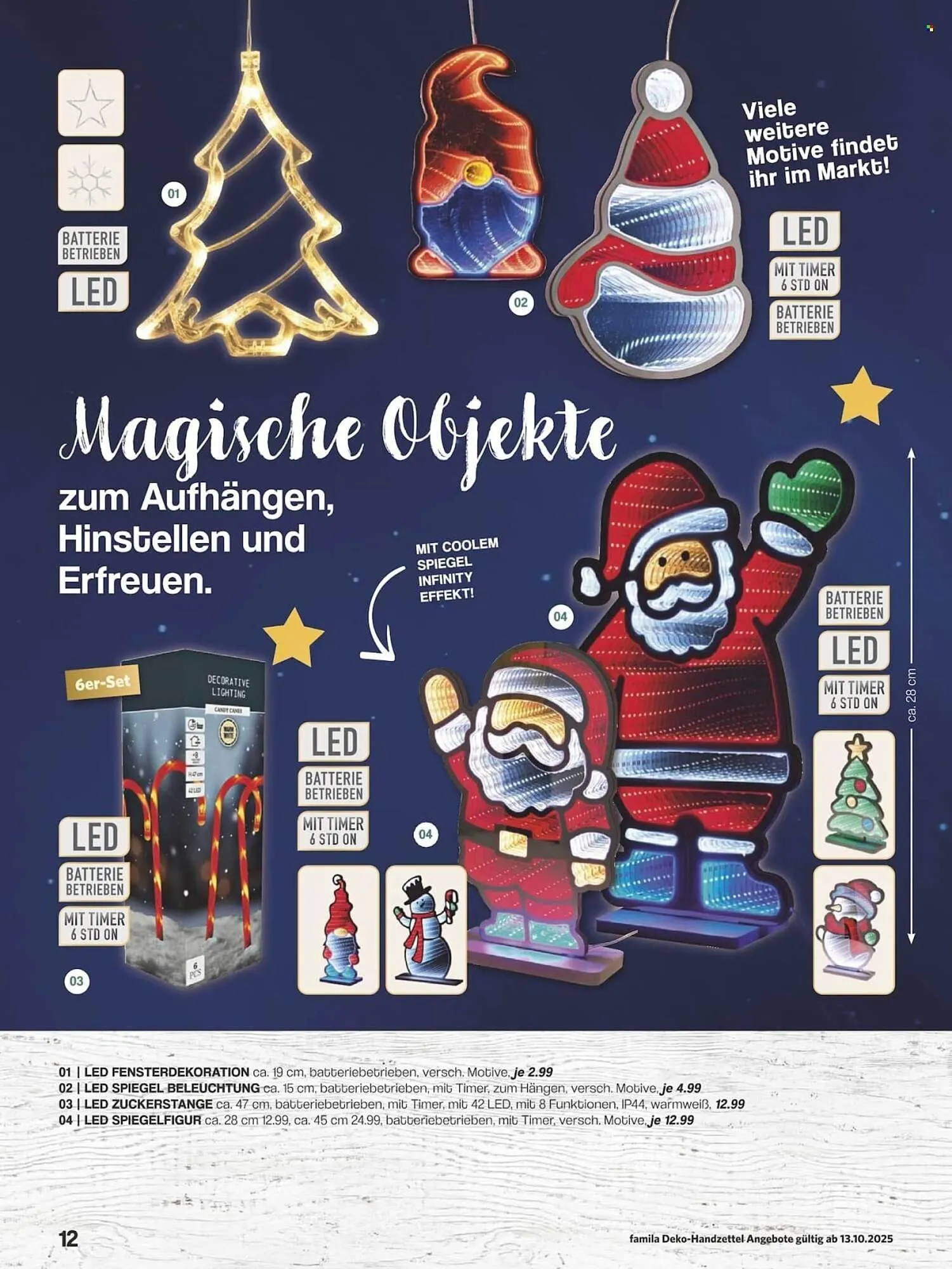 Famila Nord Ost Prospekt von 13. Oktober bis 31. Dezember 2025 - Prospekt seite 12