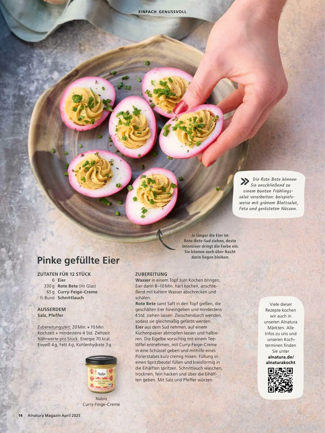 Alnatura von 1. April bis 30. April 2025 - Prospekt seite 14