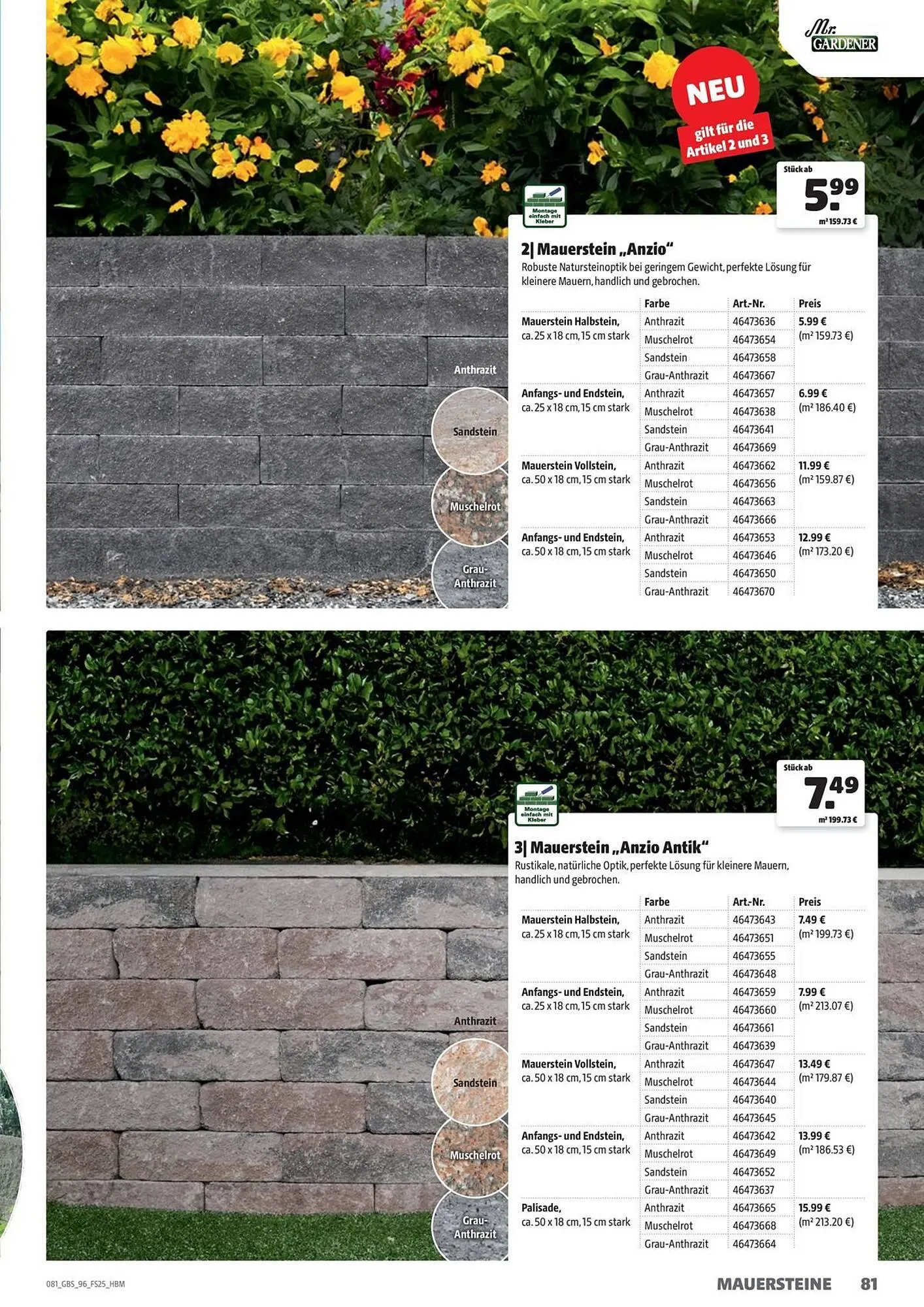 Hagebau Prospekt von 19. September bis 31. Dezember 2025 - Prospekt seite 81