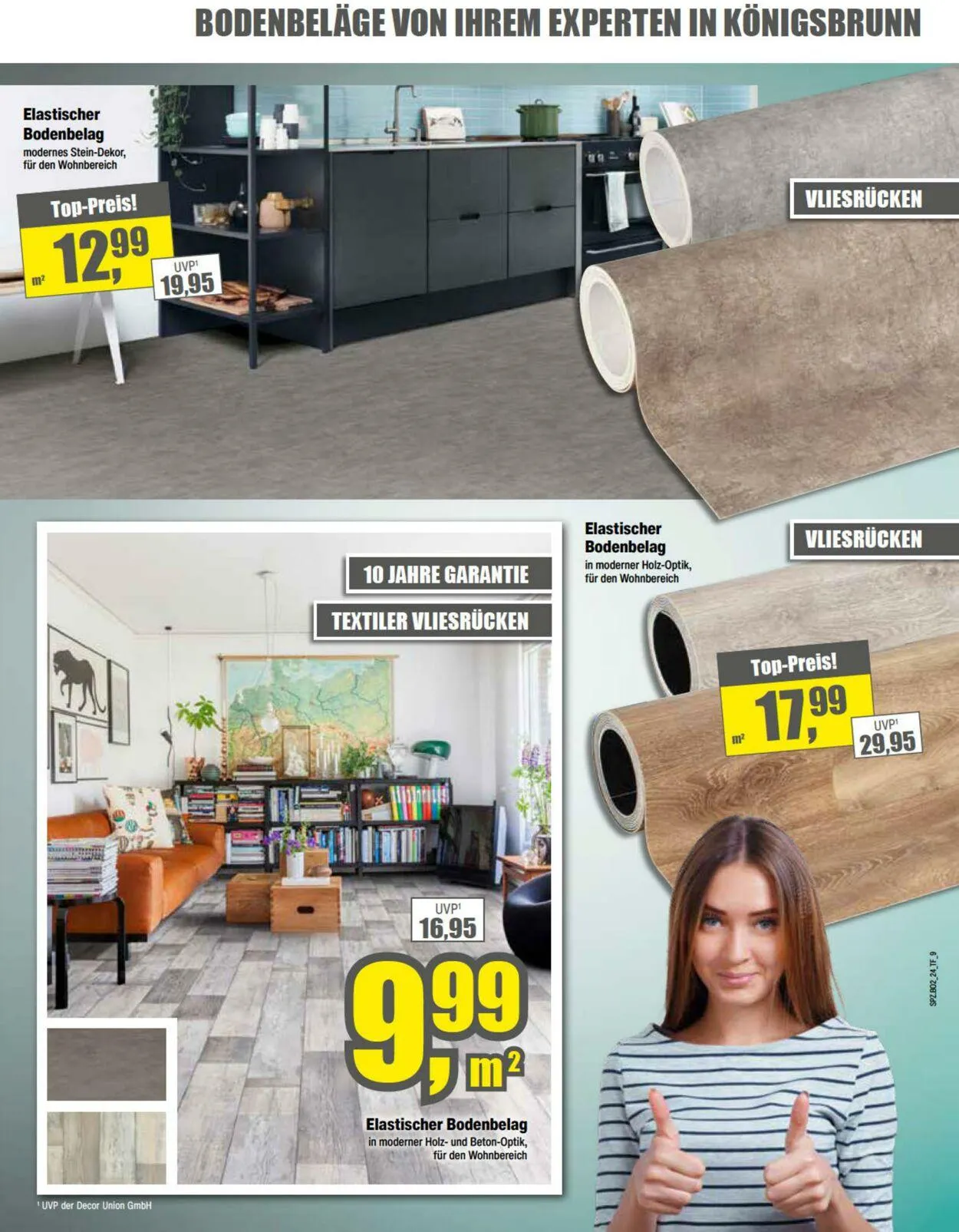Ihr Teppichfreund Aktueller Prospekt von 29. April bis 13. Mai 2025 - Prospekt seite 9